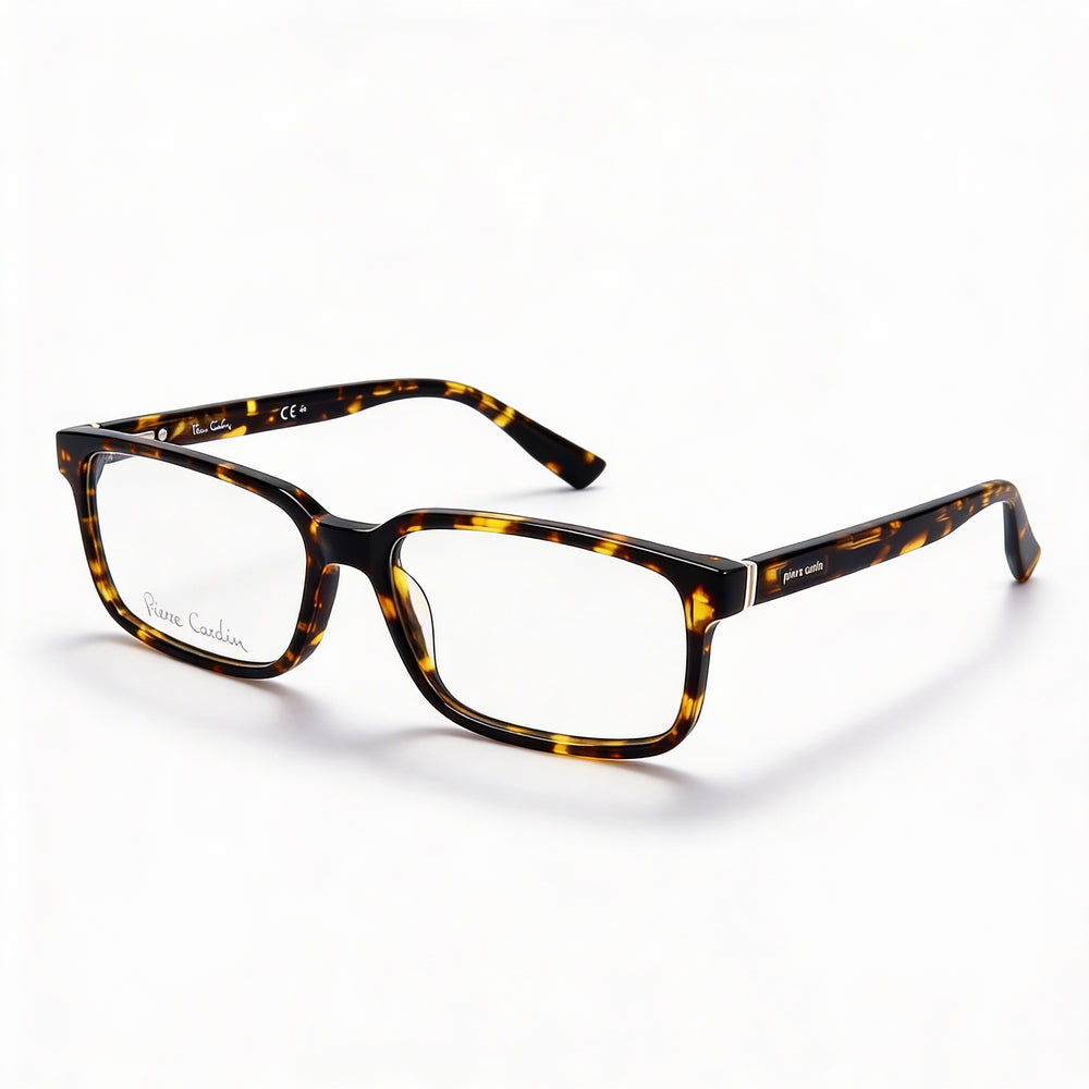 Pierre Cardin P.C. 6162 5MI 55 Men's Acetate Havana Rectangle Non- Eyeglasses 55mm