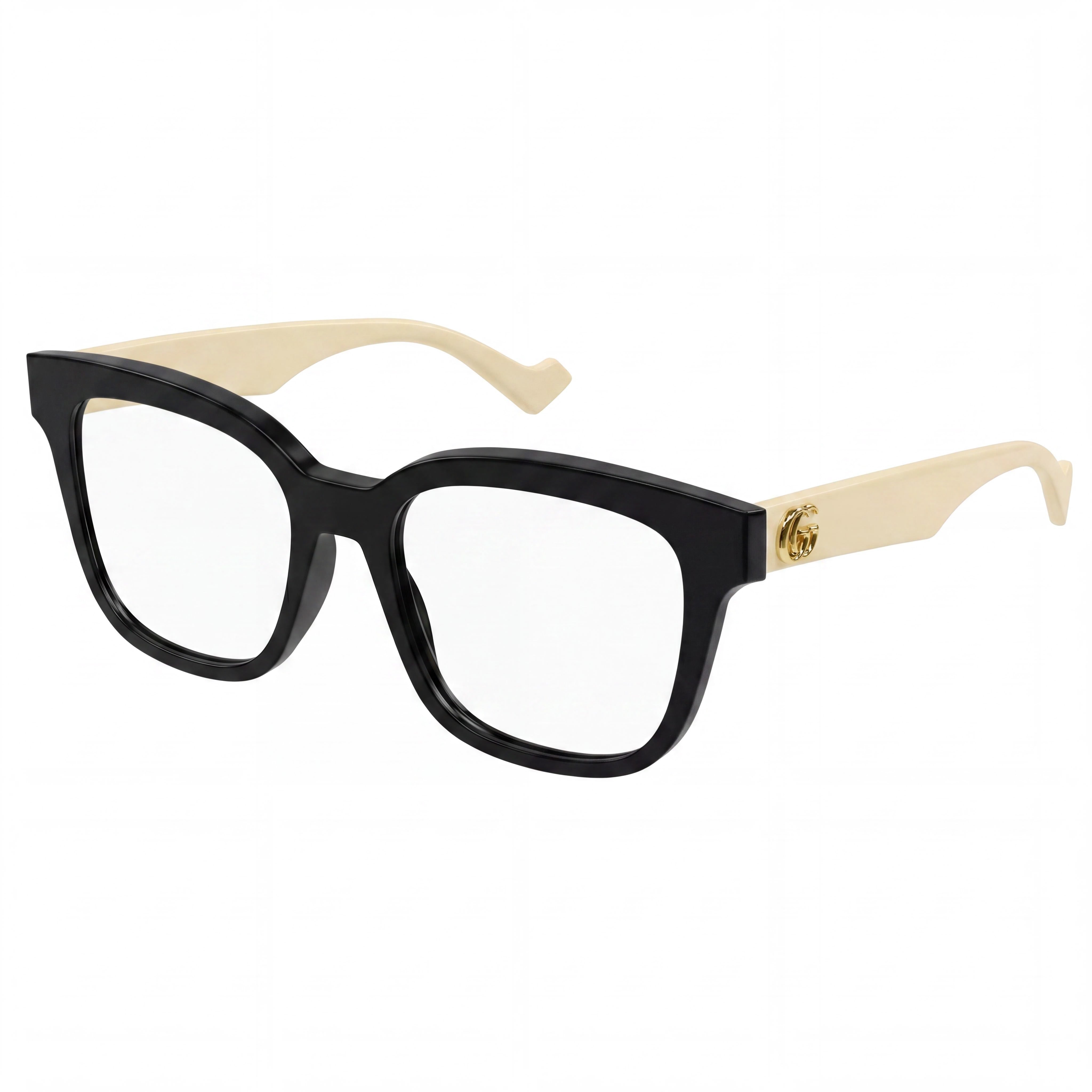 Gucci GG0958O Unisex Modern Square Full Rim Black Plastic Eyeglasses Lens 52mm Bridge 18mm Temple 145mm, Photo 1