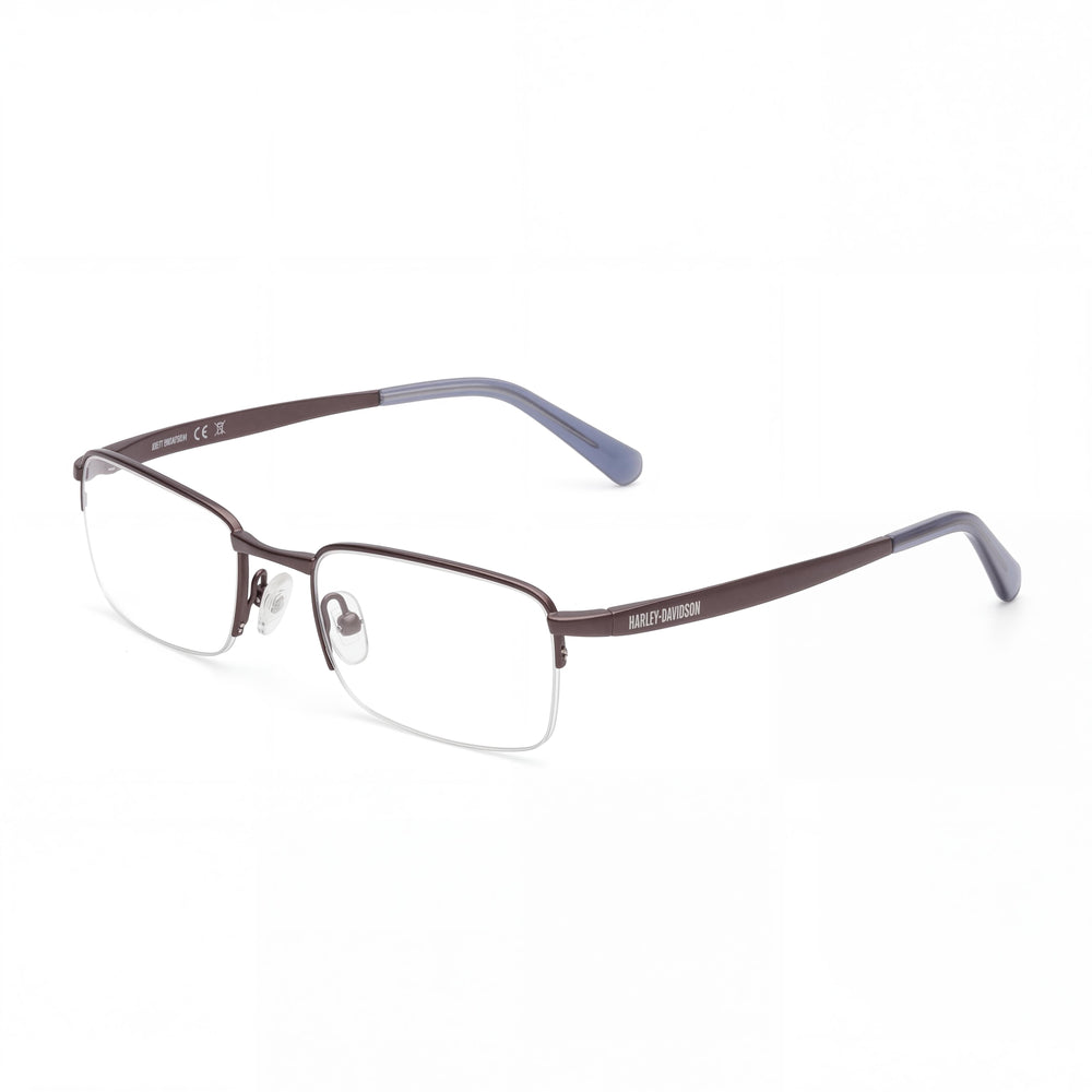 Harley-Davidson 50098 Gafas para hombre de metal en color gris plomo mate 57-20-145