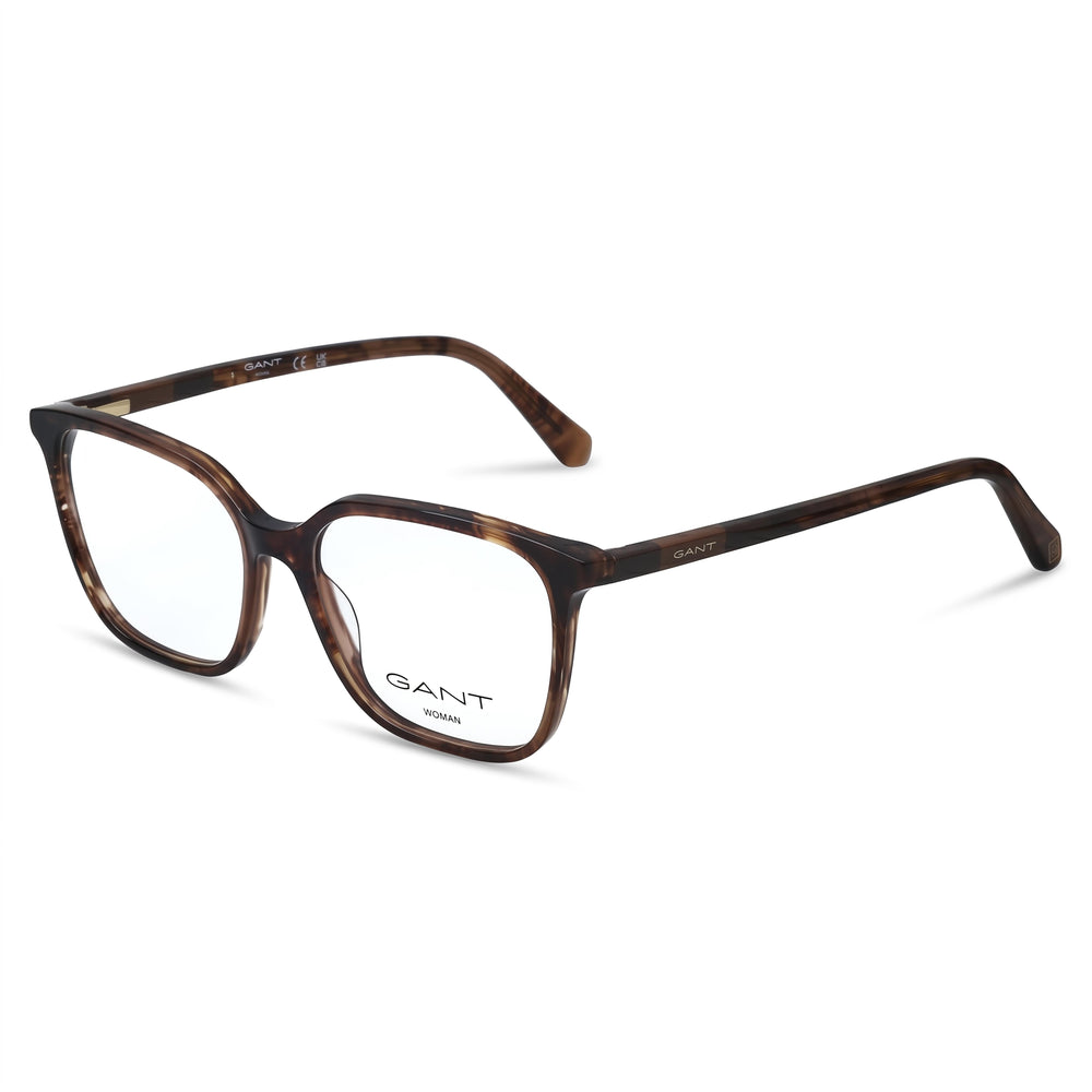 Gafas de sol GANT Modern para mujer, color Habana oscuro, con montura de plástico y lentes de policarbonato polarizadas, 50 mm