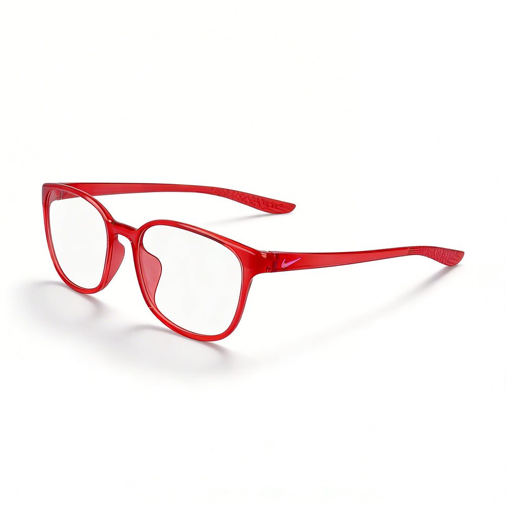 Nike 7026 Unisex Polarized Sunglasses with Polycarbonate Lenses and Metal Frame in Ember Glow Color, 52mm