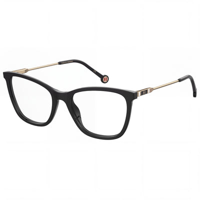 Carolina Herrera Gafas para mujer modernas de acetato nude de 54 mm