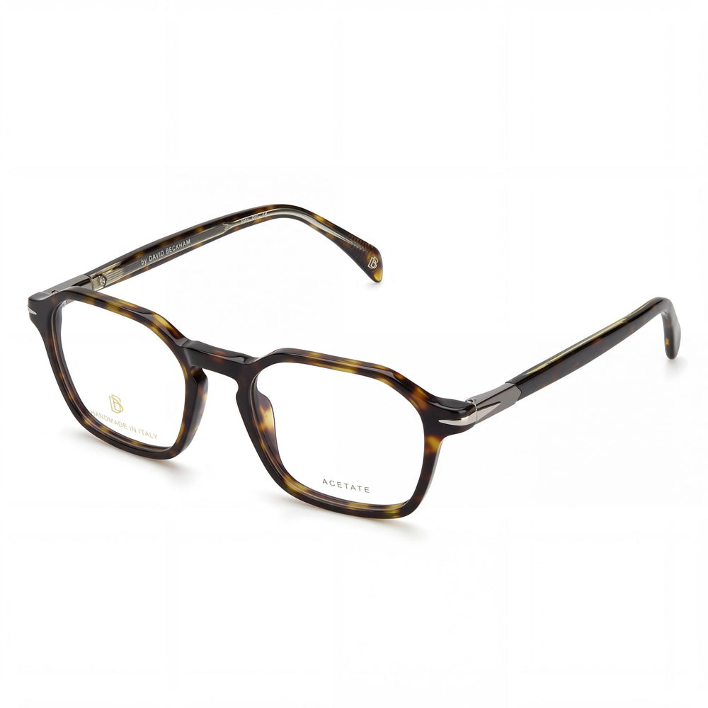 David Beckham Db 1125 Gafas de acetato Havana Dark Ruthenium para hombre 50
