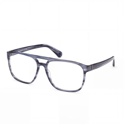Timberland Tb50033 Men's Blue Horn Eyeglasses Frame, 62mm Lens Width, 17mm Bridge Width, 150mm Temple Length