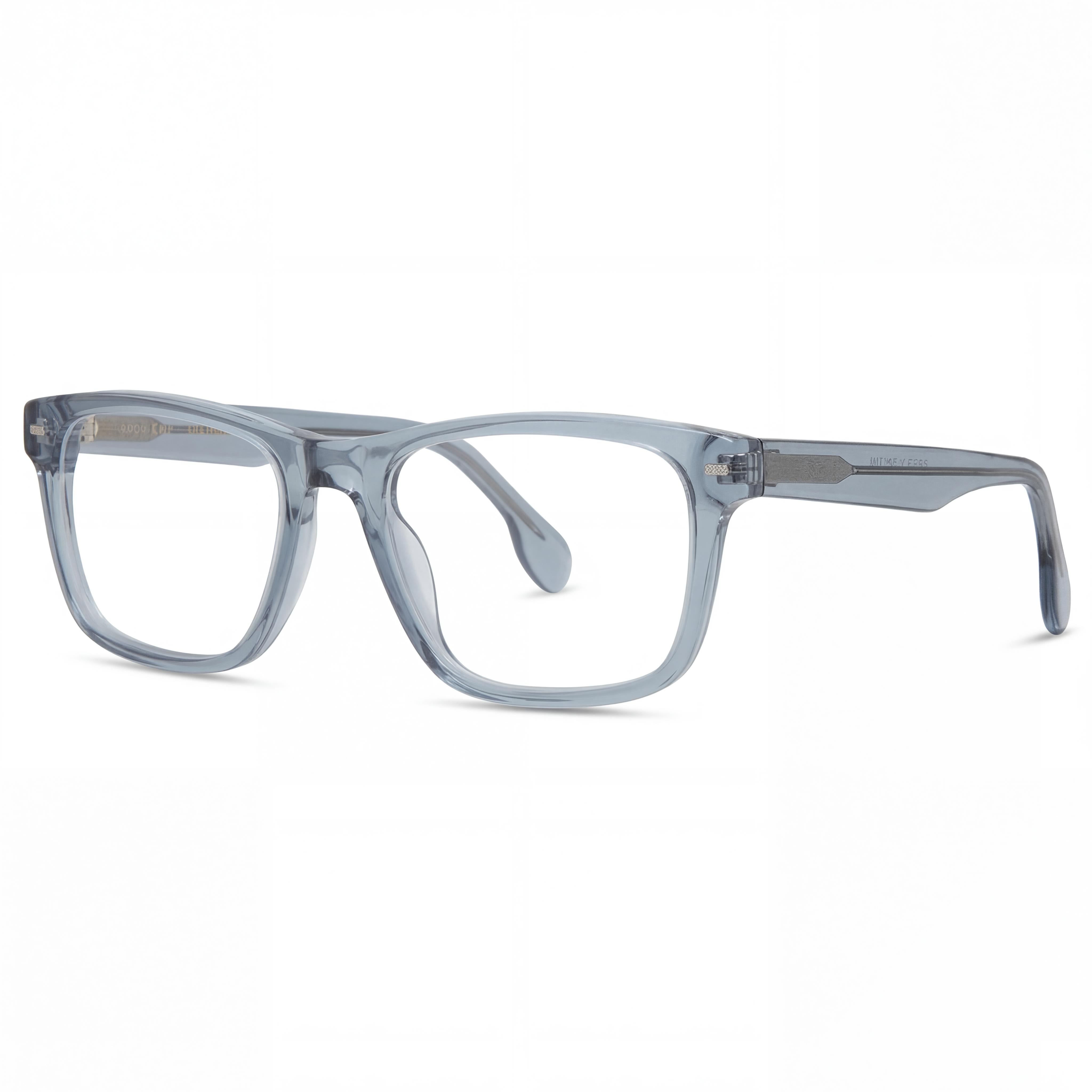 Hugo Boss Boss 1354/U Men's Blue Plastic Frame Clear Polycarbonate Lenses Eyewear 55mm Lens Width, Photo 1