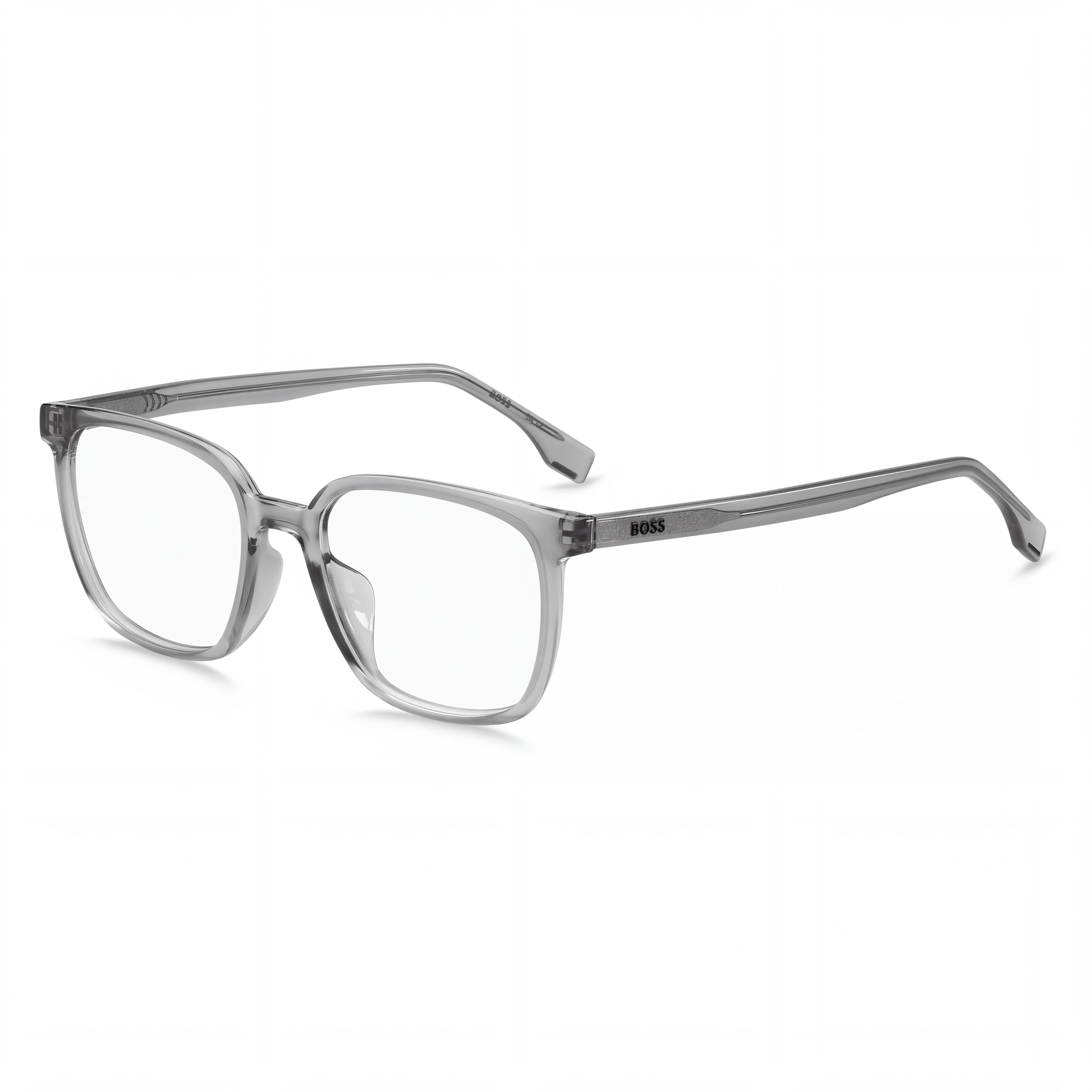 HUGO BOSS Casual Women's Black/Gray Eco Cellulose Frame Non- Optical Eyeglasses 53mm, Photo 1