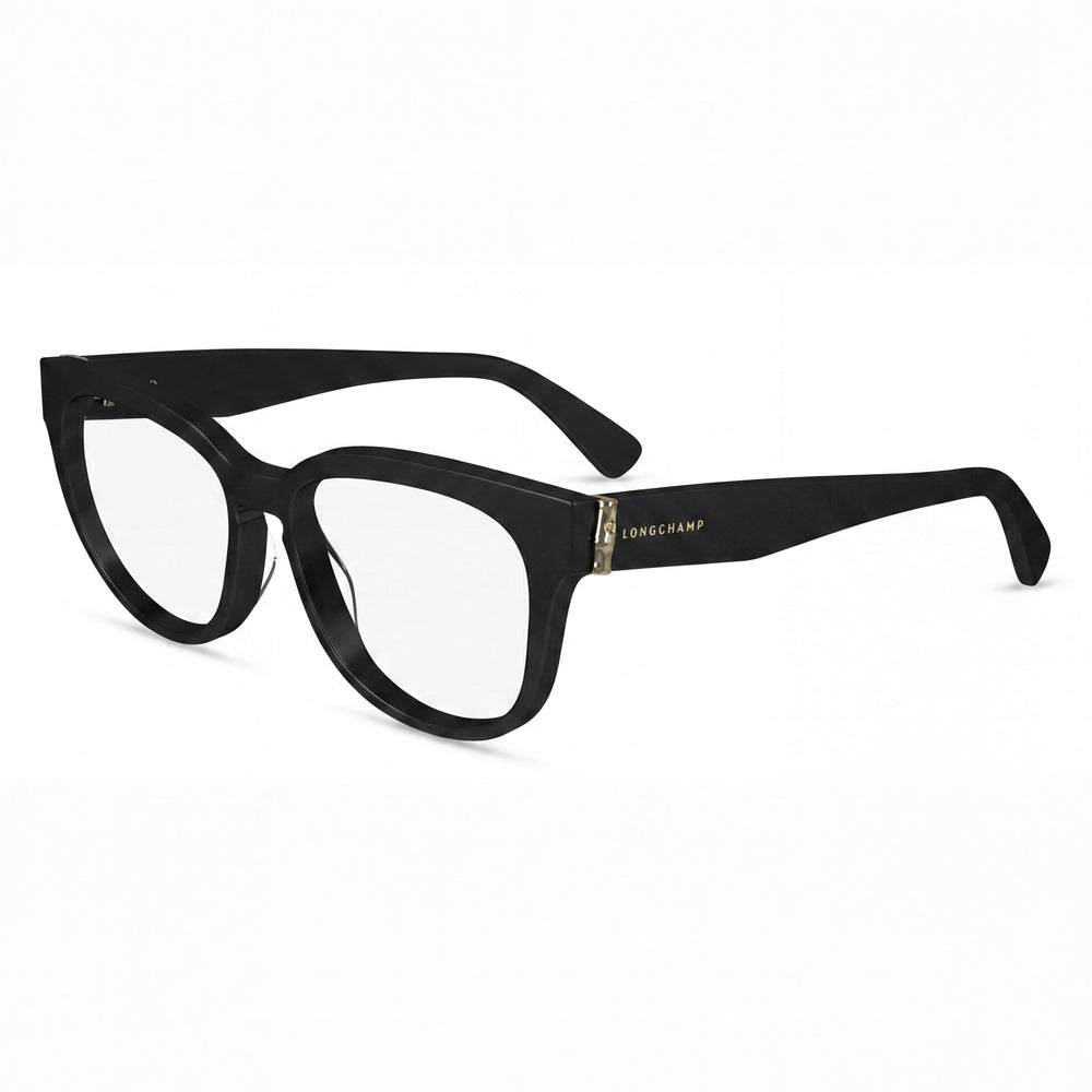 Longchamp Modern Women's Multicoloured Acetate Frame Sunglasses with Black Lenses, 52mm