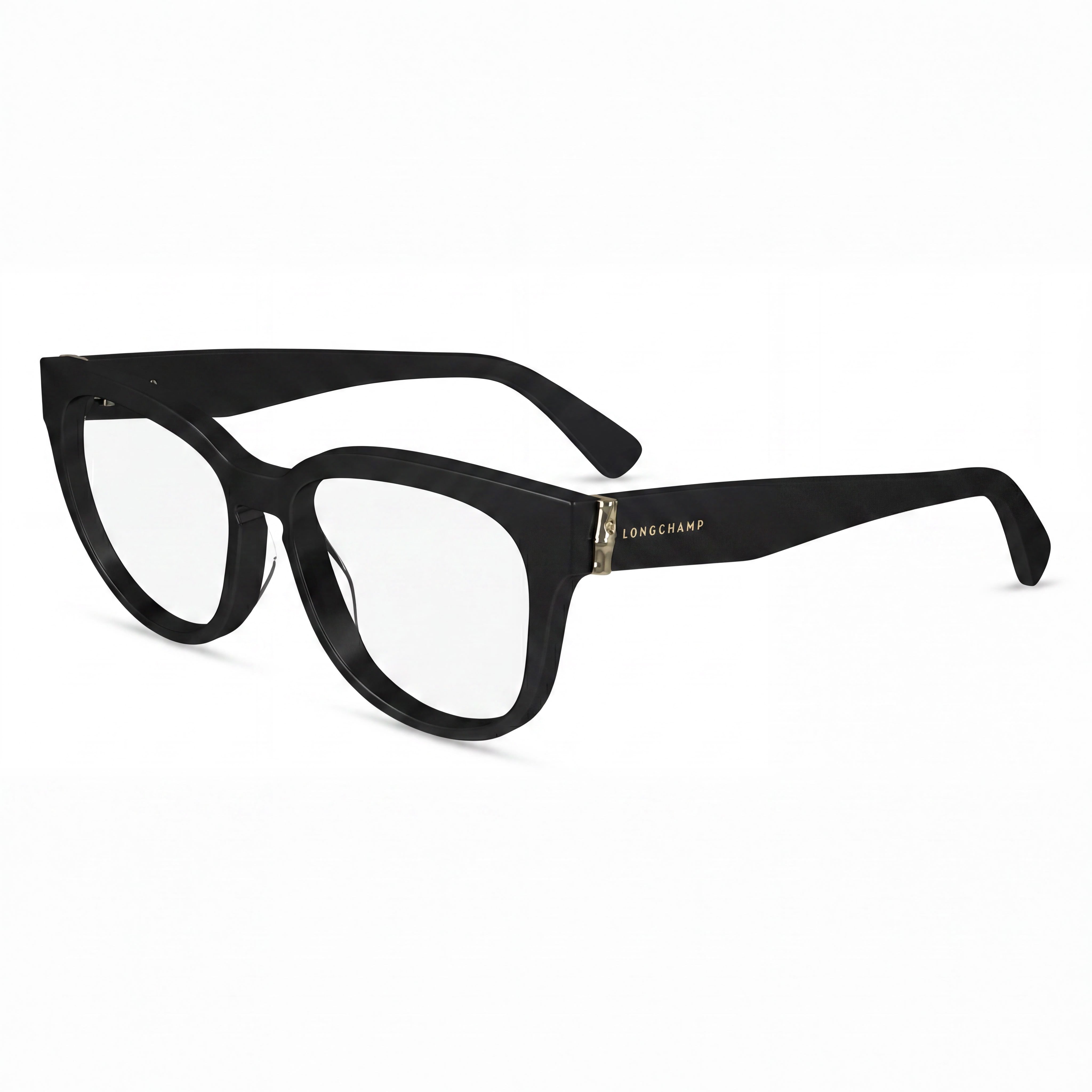 Gafas de sol Longchamp modernas para mujer, montura de acetato multicolor con lentes negras, 52 mm, Photo 1