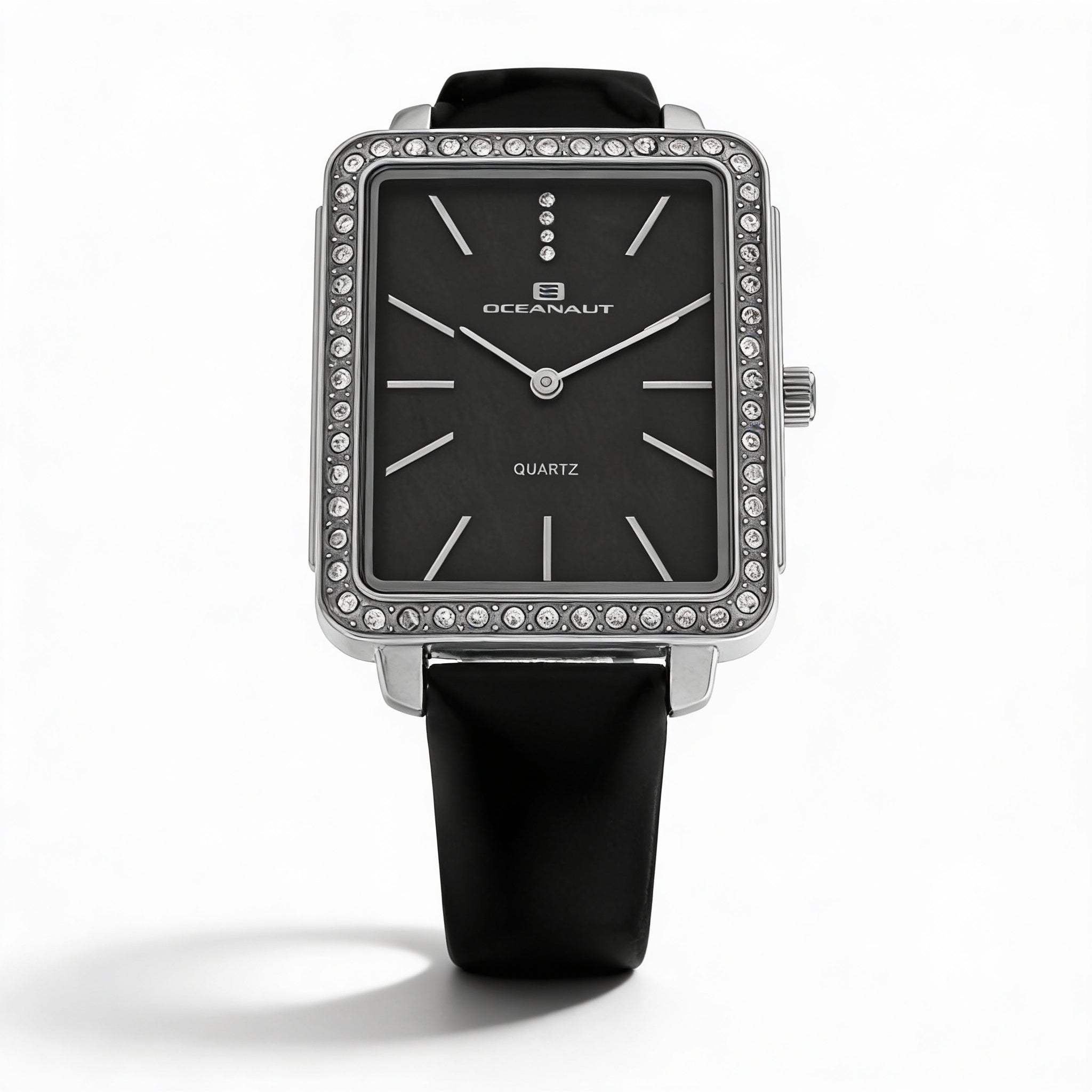 Reloj Oceanaut para mujer, resistente al agua, con esfera negra, Photo 1