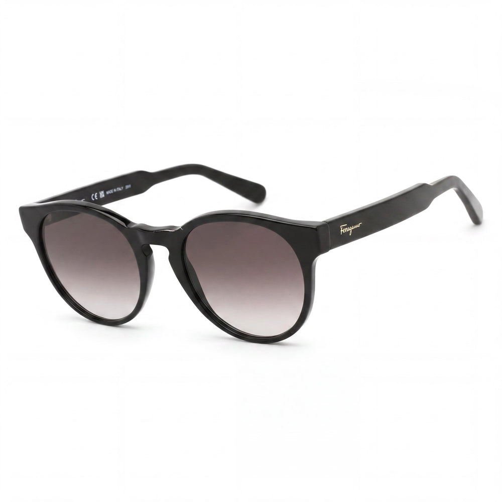 Salvatore Ferragamo SF1068S Teacup Women's Crystal Nude Acetate Blue Gradient Non-Polarized Sunglasses 52mm
