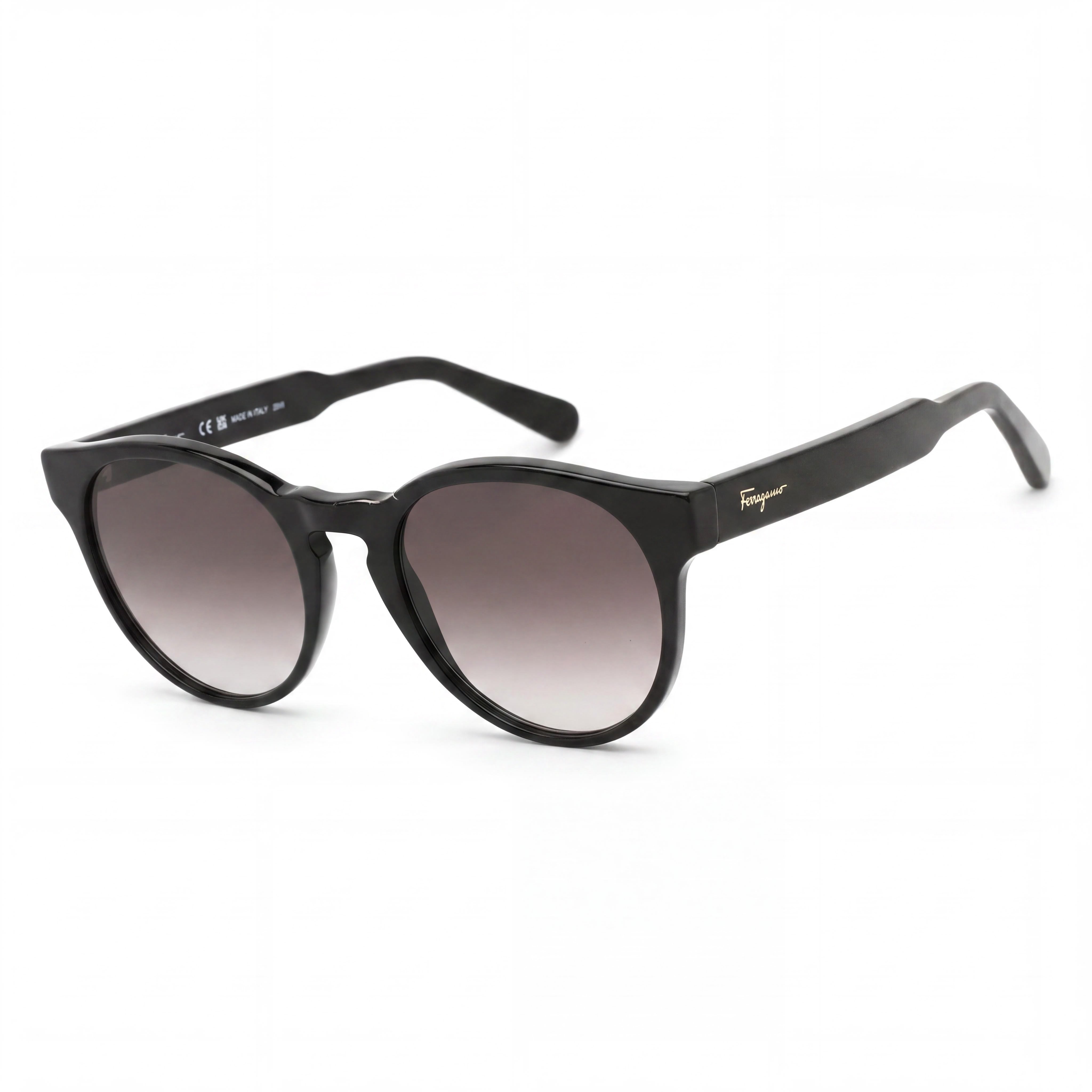 Salvatore Ferragamo SF1068S Teacup Women's Crystal Nude Acetate Blue Gradient Non-Polarized Sunglasses 52mm, Photo 1