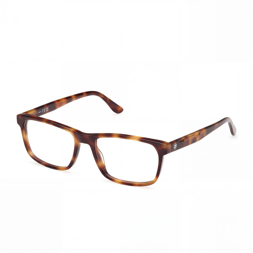 Gafas unisex BMW BW5083-H con lentes de policarbonato en Habana Oscuro, ancho de lente 53 mm, puente 17 mm, longitud de patilla 145 mm