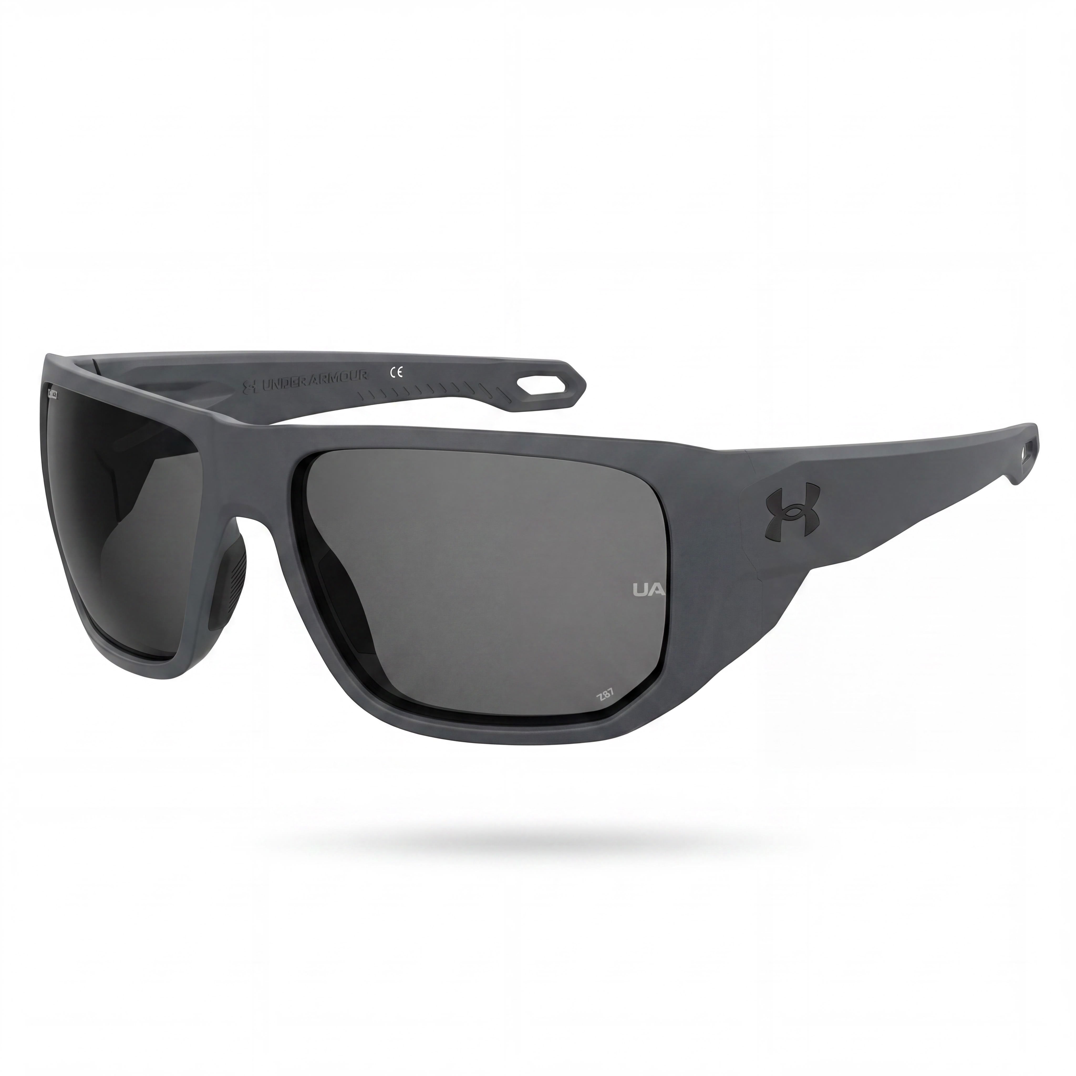 Under Armour Ua Attack 2 Unisex Polyamide Frame Matte Gray & Copper, Grey Oleophobic UV Protection 63mm, Photo 1