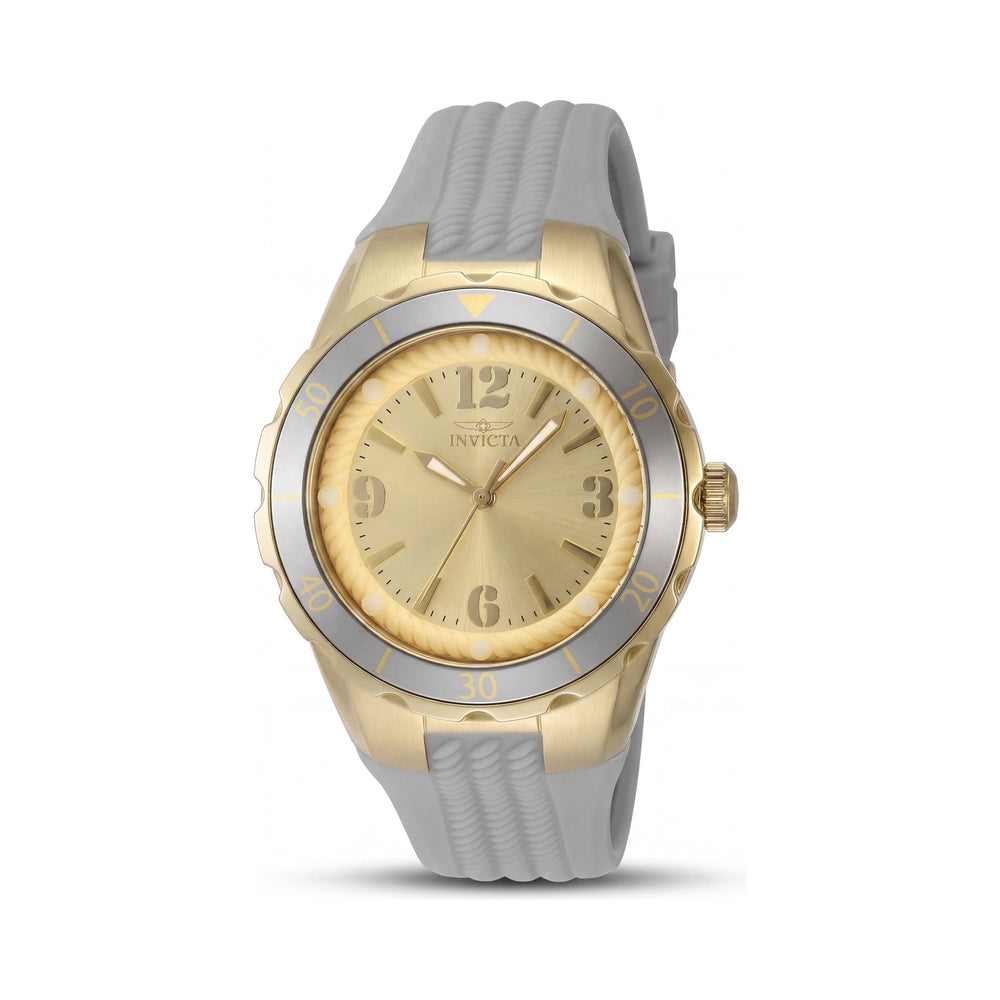 Invicta Angel 48850 Unisex Gold Stainless Steel Quartz Strap Watch 38mm