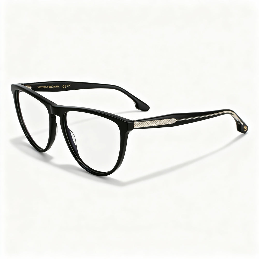 Victoria Beckham Vb2672 Women's Oval Black Ophthalmic Frame - 56mm Lens, 15mm Bridge, 140mm Temple