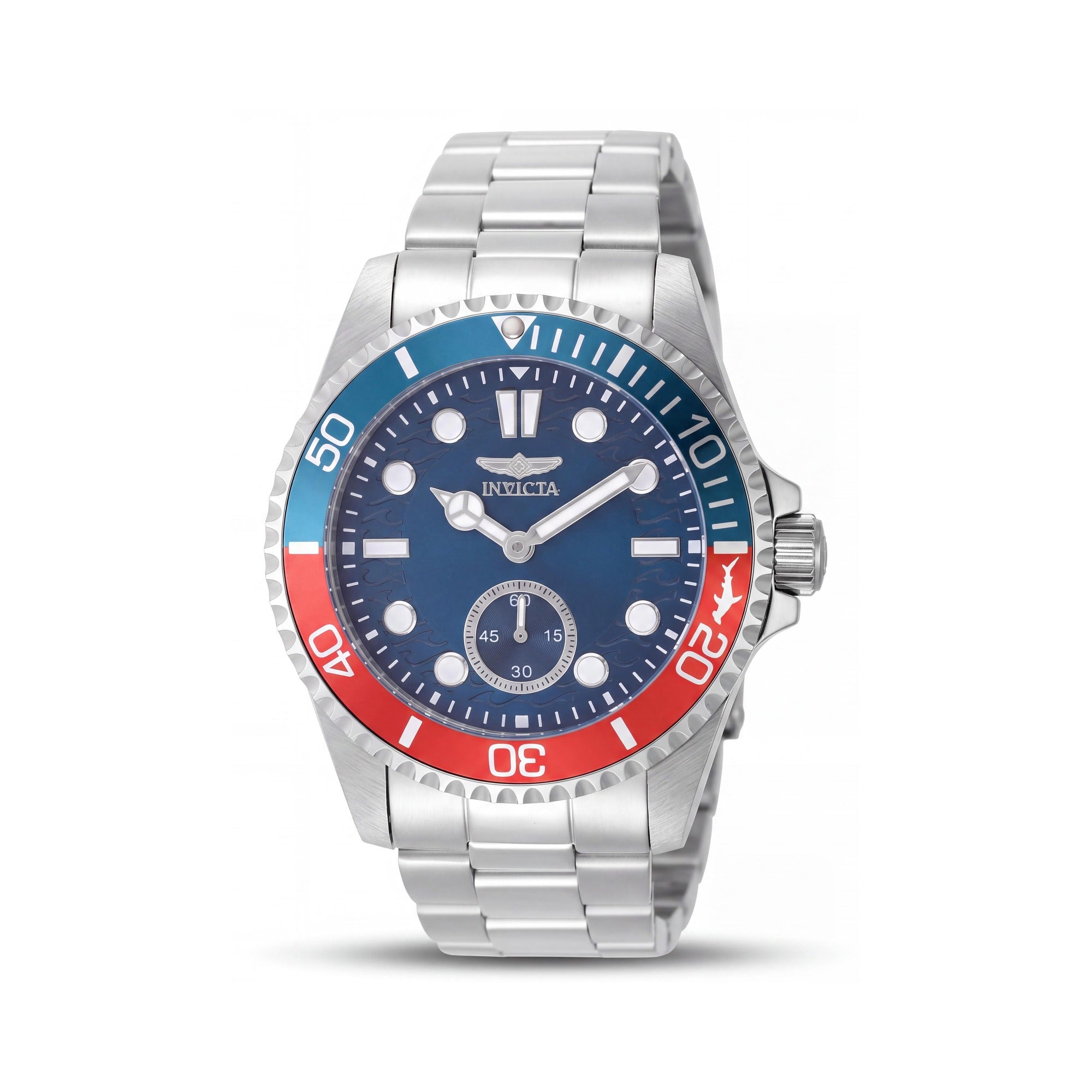 Invicta Pro Diver 49436 Reloj de Cuarzo para Hombre de Acero Inoxidable con Esfera Azul, 43mm, Resistente al Agua 10 ATM, Photo 1