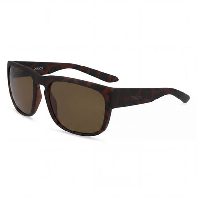 Dragon Alliance Dr Rune Unisex Matte Tortoise Bronze Thermoplastic Polyurethane Sunglasses 58mm