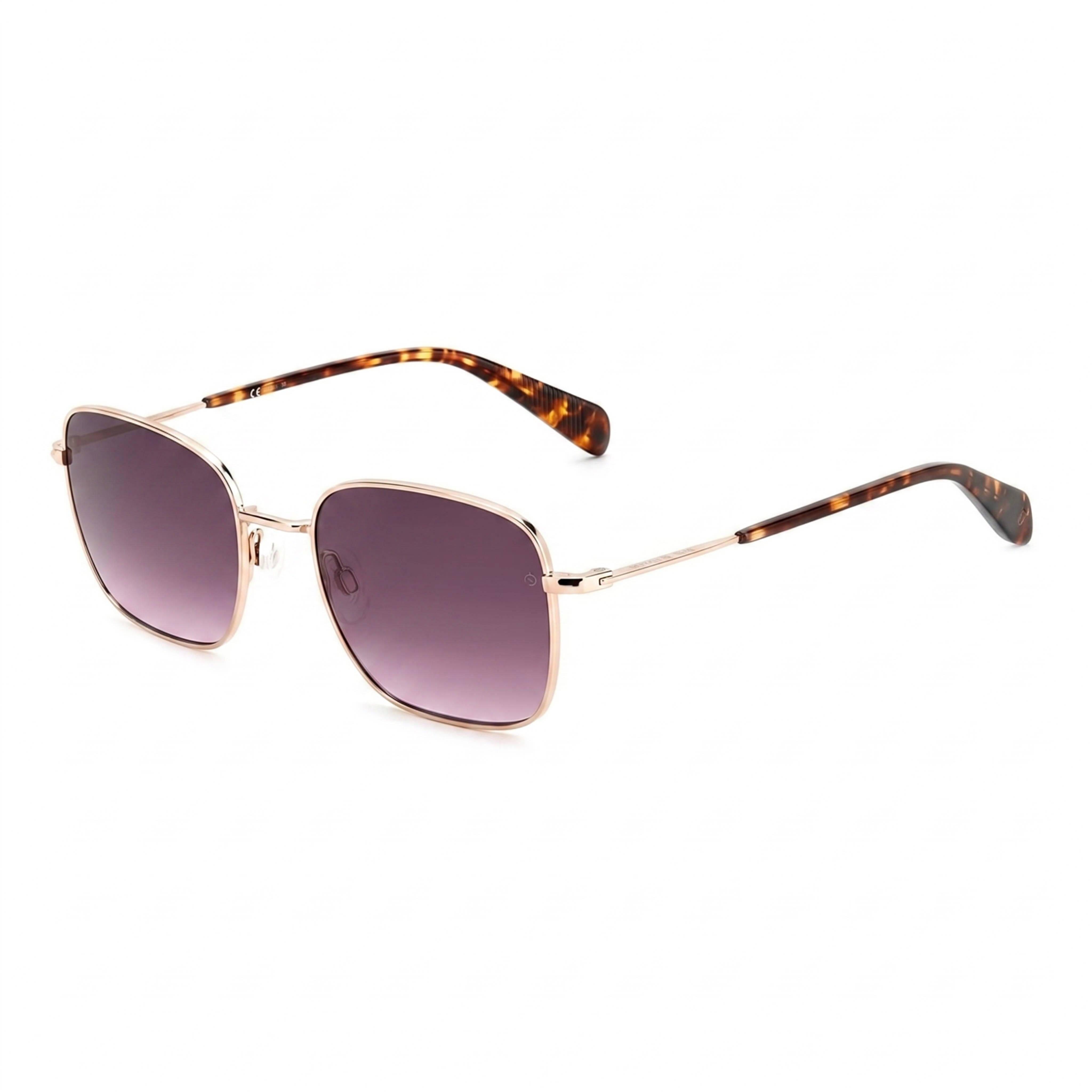 Gafas de sol Rag & Bone para hombre, estilo casual, en acero inoxidable, color rojo, dorado, gris, fucsia, con protección UV, no polarizadas, de 52 mm, Photo 1