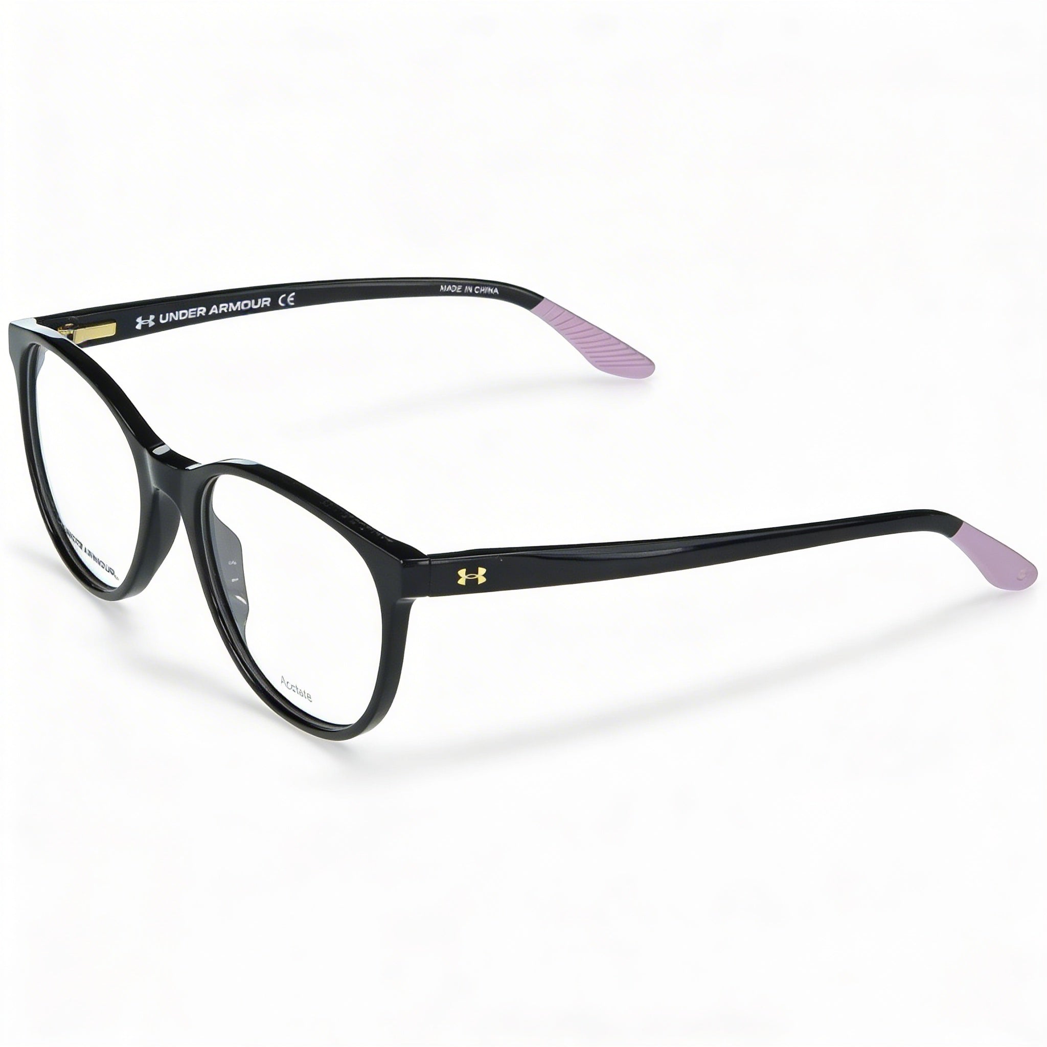 Gafas deportivas Under Armour Ua 5020 para mujer, de plástico negro, con lentes de 52 mm, puente de 18 mm y patillas de 140 mm., Photo 1