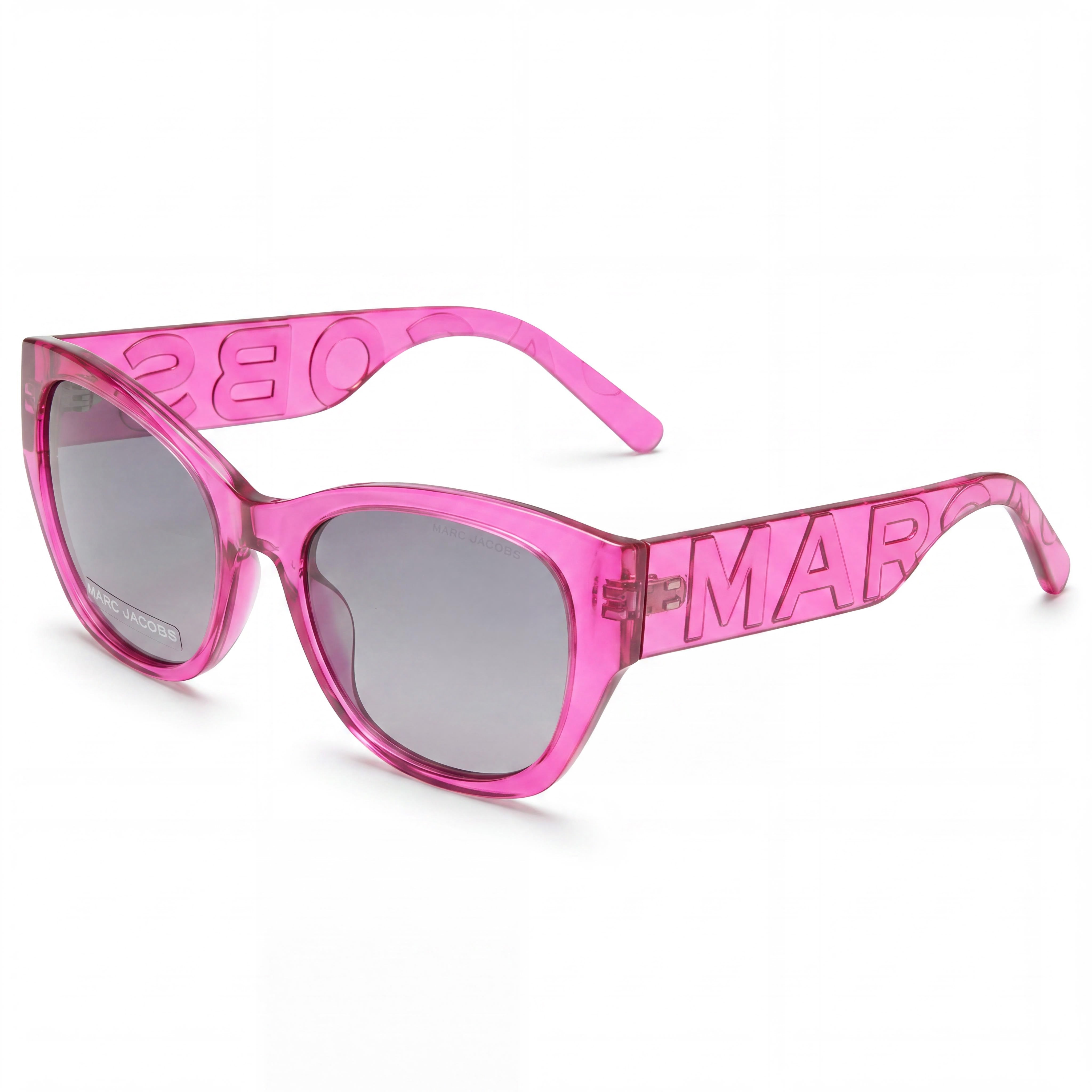 Marc Jacobs Modern Women's Fuchsia Plastic Frame Eyewear featuring 54mm Lens Width and, Photo 1