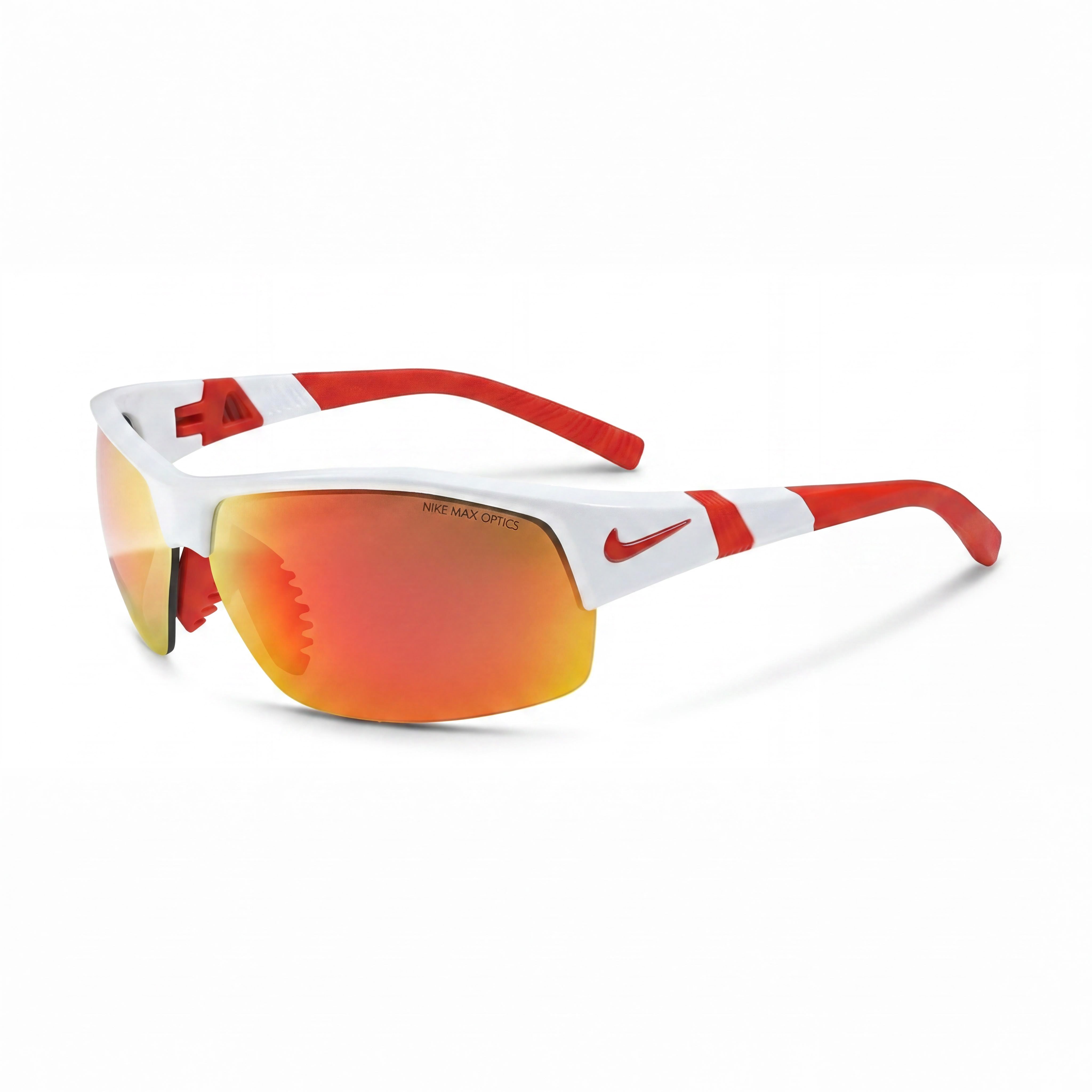 Gafas de sol Nike Modern para mujer, con montura de nailon, lentes de plástico rojas, blancas, grises y espejadas, de 70 mm, Photo 1
