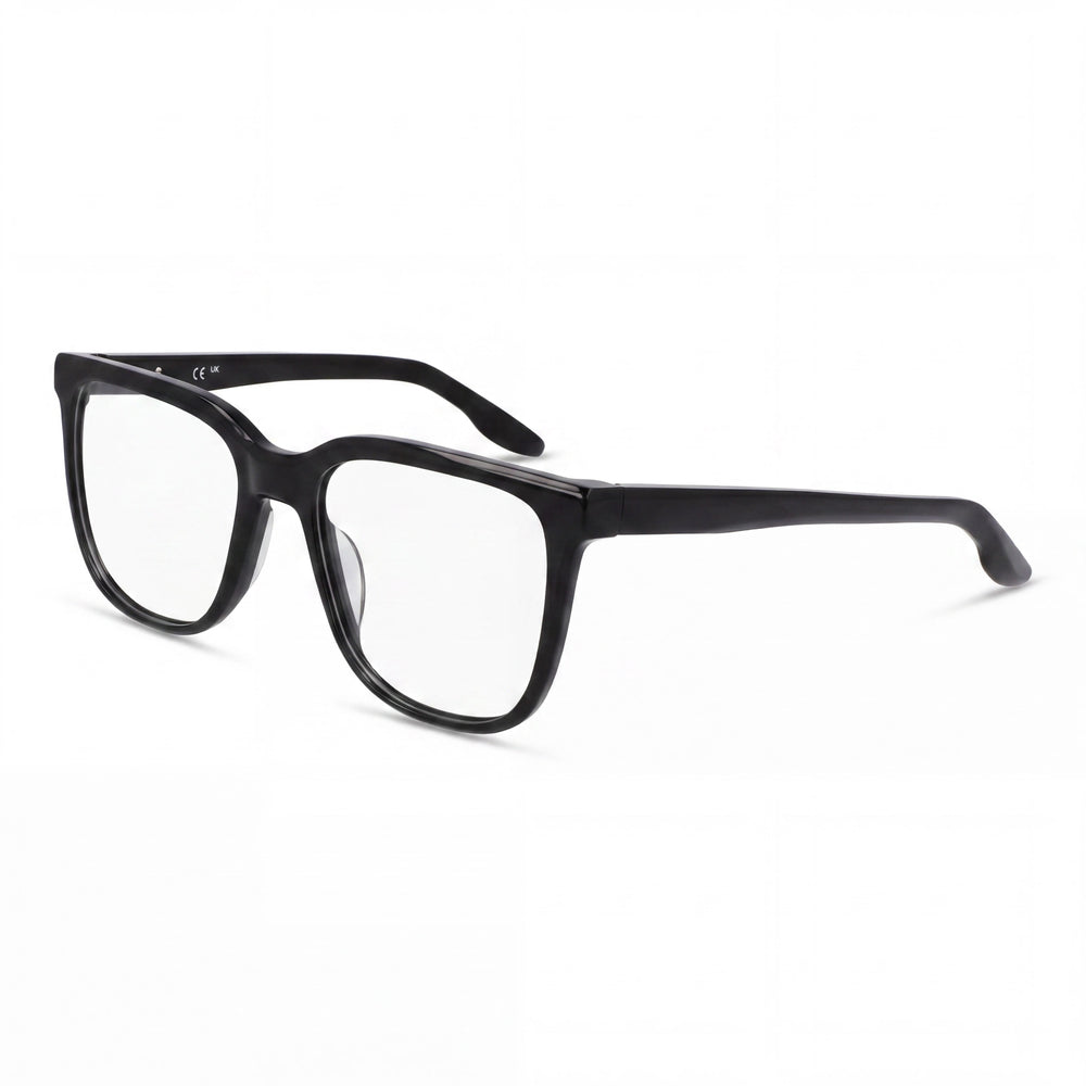 Nike Modern 7166 Unisex Eyewear, featuring a Modern Style with Black Frame and Black Polycarbonate Lenses, 53mm