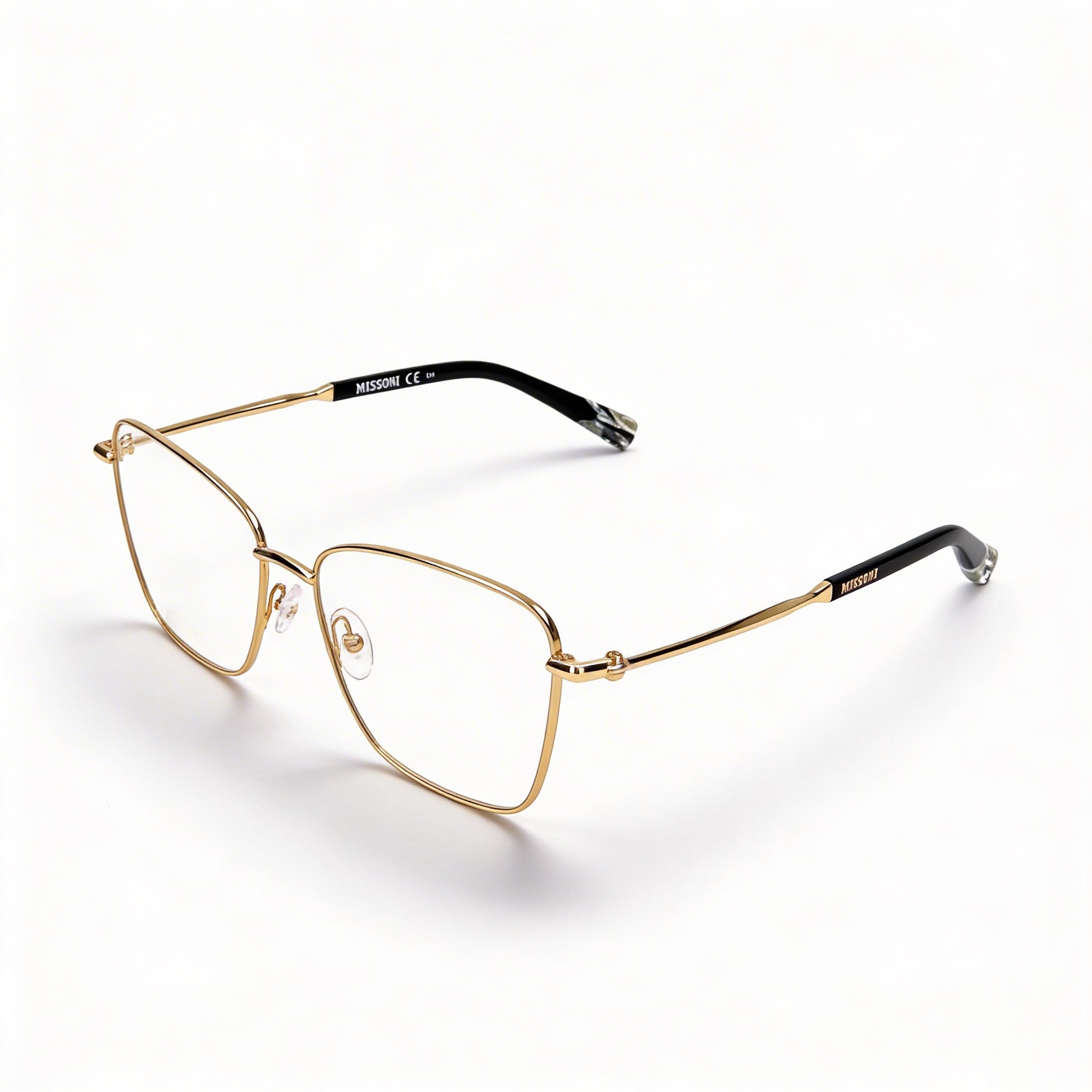 Missoni Mis 0099 Women's Rose Gold Stainless Steel Eyeglasses, 54mm Lens Width, 16mm Bridge Width, 140mm Temple Length, Photo 1