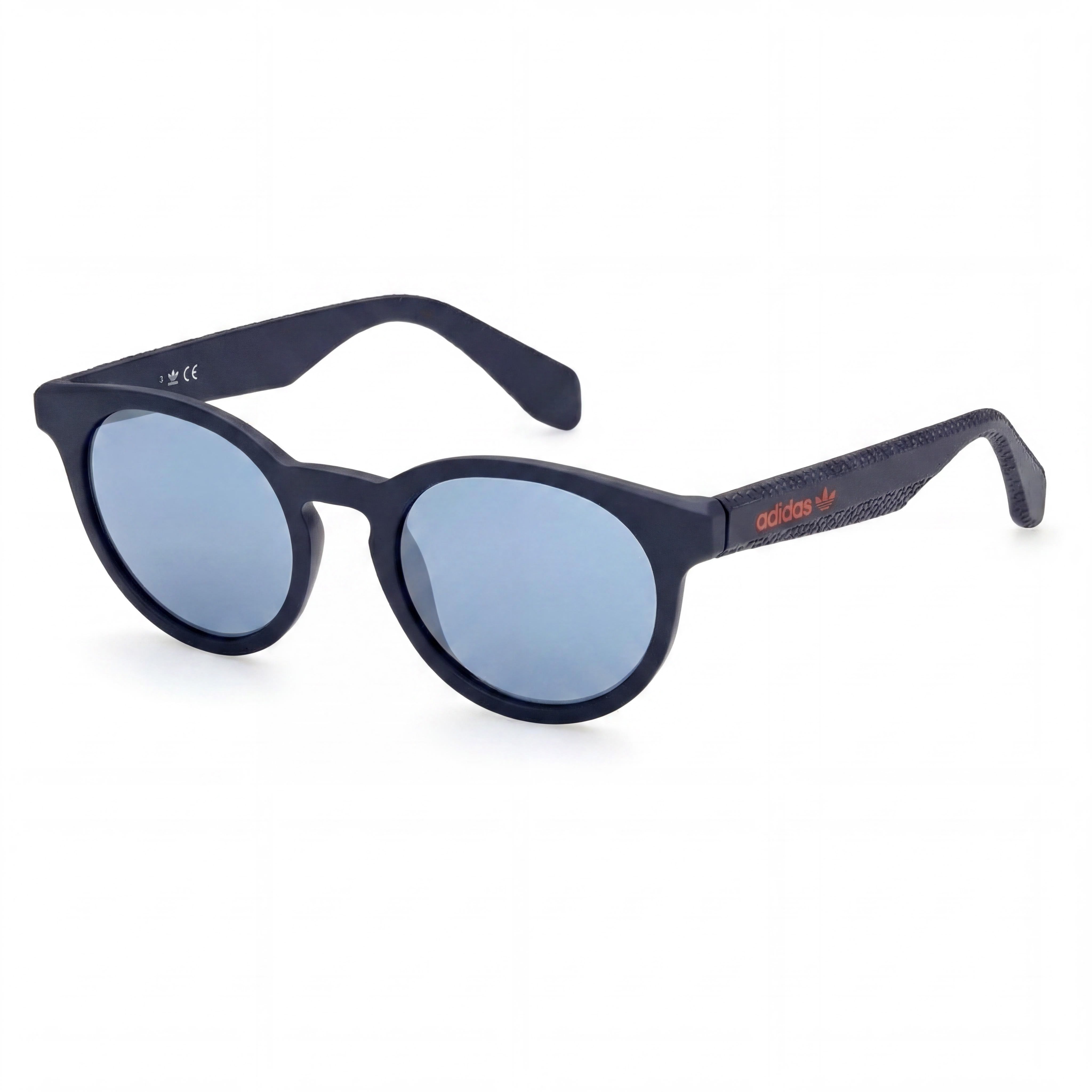 Gafas de sol unisex Adidas Originals Classic con montura de metal, lentes de espejo azules, protección UV, 52mm, Photo 1