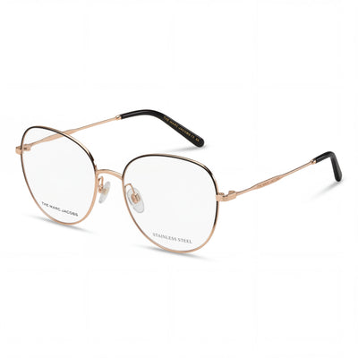 Gafas de sol Marc Jacobs Marc 590 para mujer, con montura de metal negro, dorado y cobre, protección UV, ancho de lente de 54 mm