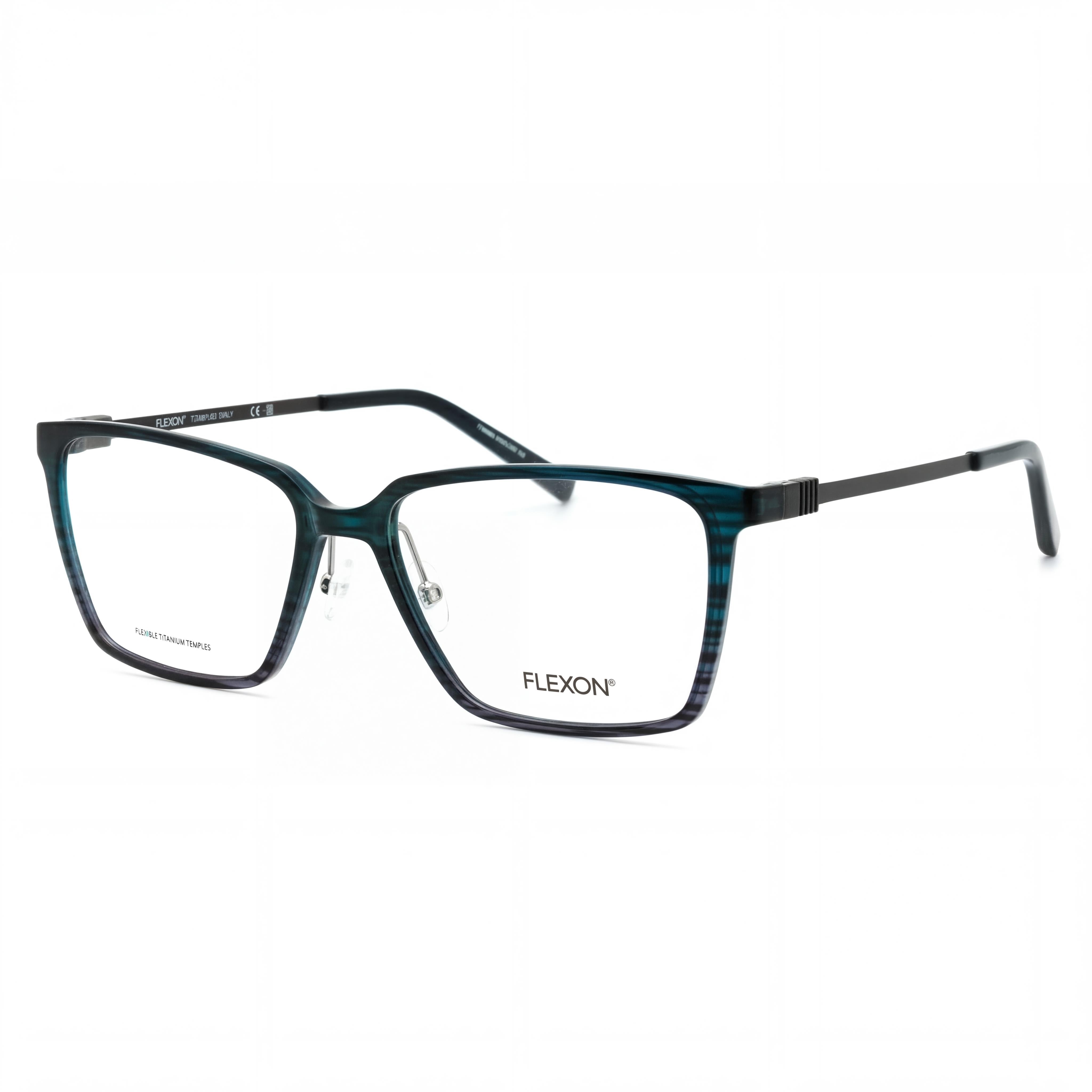 Gafas de sol polarizadas Flexon Ep8010 de metal color turquesa con degradado gris para mujer de 54 mm, Photo 1