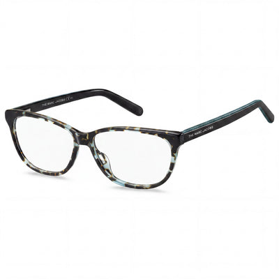 Marc Jacobs MARC 462 Women's Plastic Teal Havana Optical Frames with Clear Demo Lenses | 53mm Lens Width