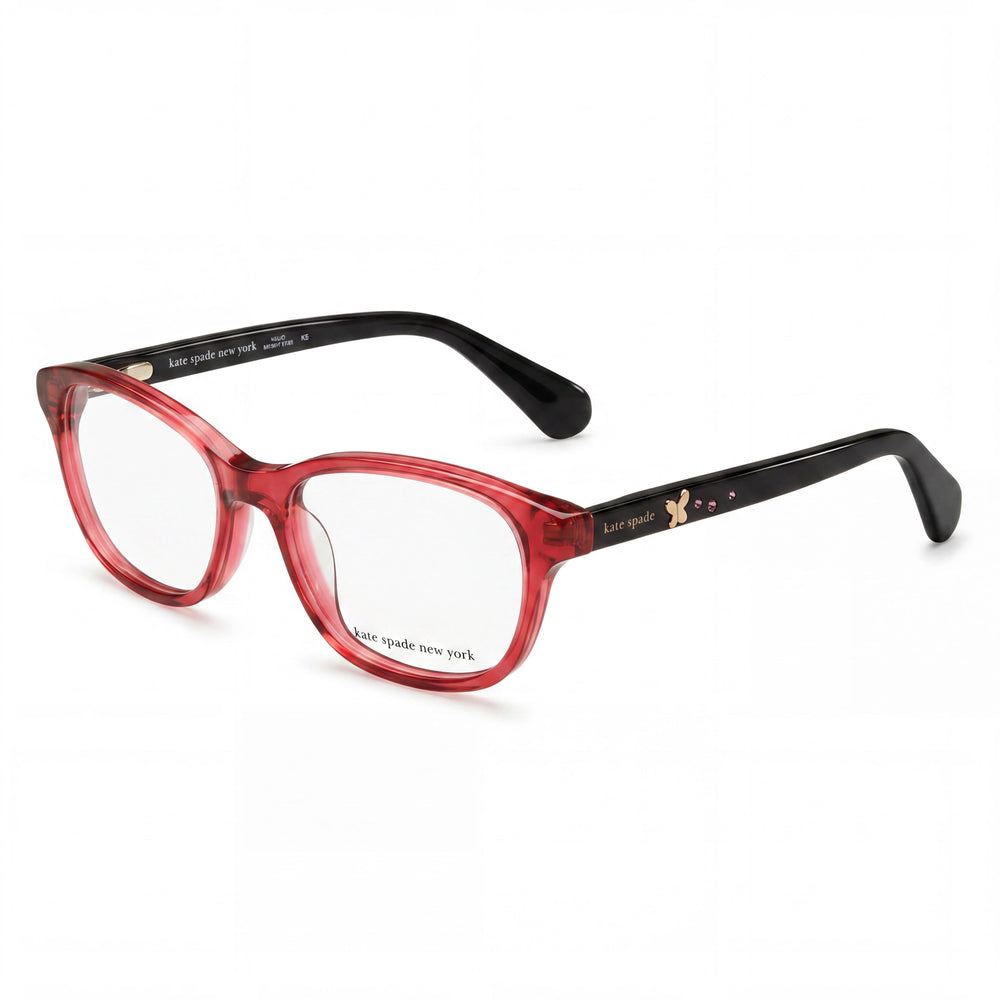 kate spade new york EMMI file Unisex Acetate Optical Eyeglasses Frame, 48mm Lens, 15mm Bridge, 130mm Temple