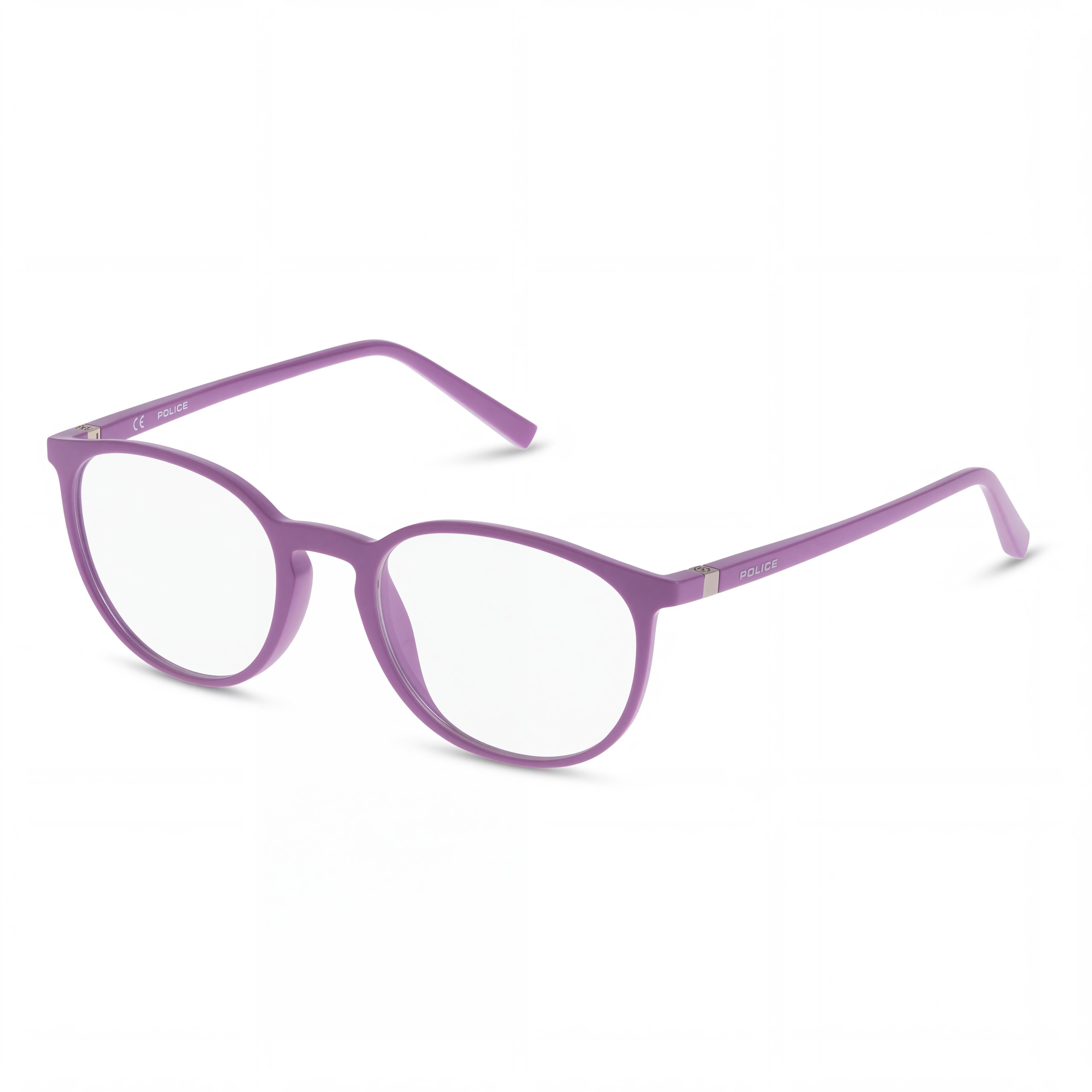 Police V1973 Women's Eyeglasses, Semi Matt Sage Green, with Plastic Lenses, Size 50-19-135mm, Photo 1
