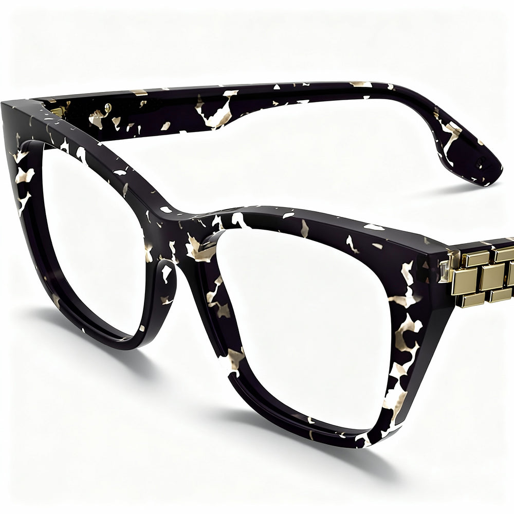 Victoria Beckham Modern Women's Acetate Black Havana Sunglasses with Non-polarised Lenses 52mm