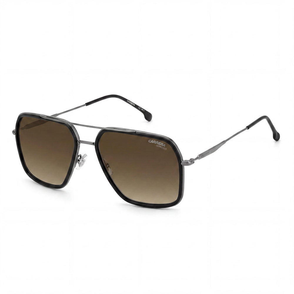Carrera 273/S Black Rectangle Gradient Sunglasses for Men
