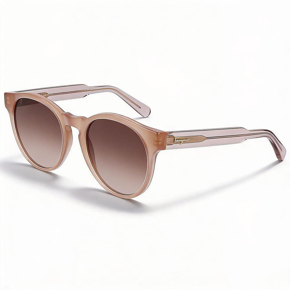 Gafas de sol Salvatore Ferragamo SF1068S de mujer, plástico color té cristal, 52 mm, marrones, sin polarizar, 100% protección UV