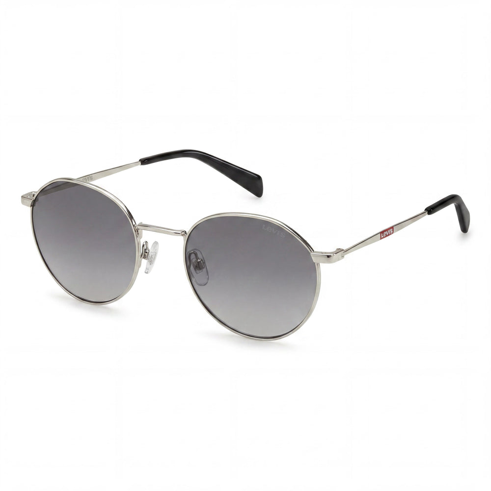 Gafas de sol modernas Levi's para mujer con montura de acero inoxidable paladio y protección UV de 54 mm