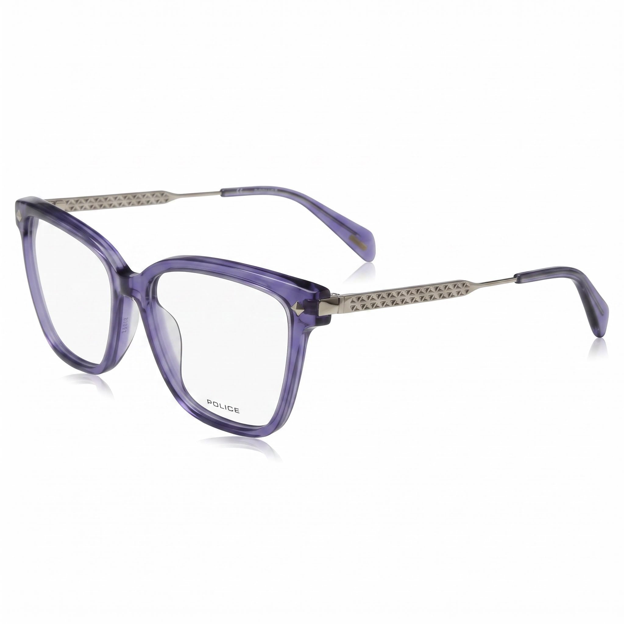 Gafas de sol Police modernas unisex con montura de acetato y metal, lentes de policarbonato no polarizadas de 53 mm, Photo 1