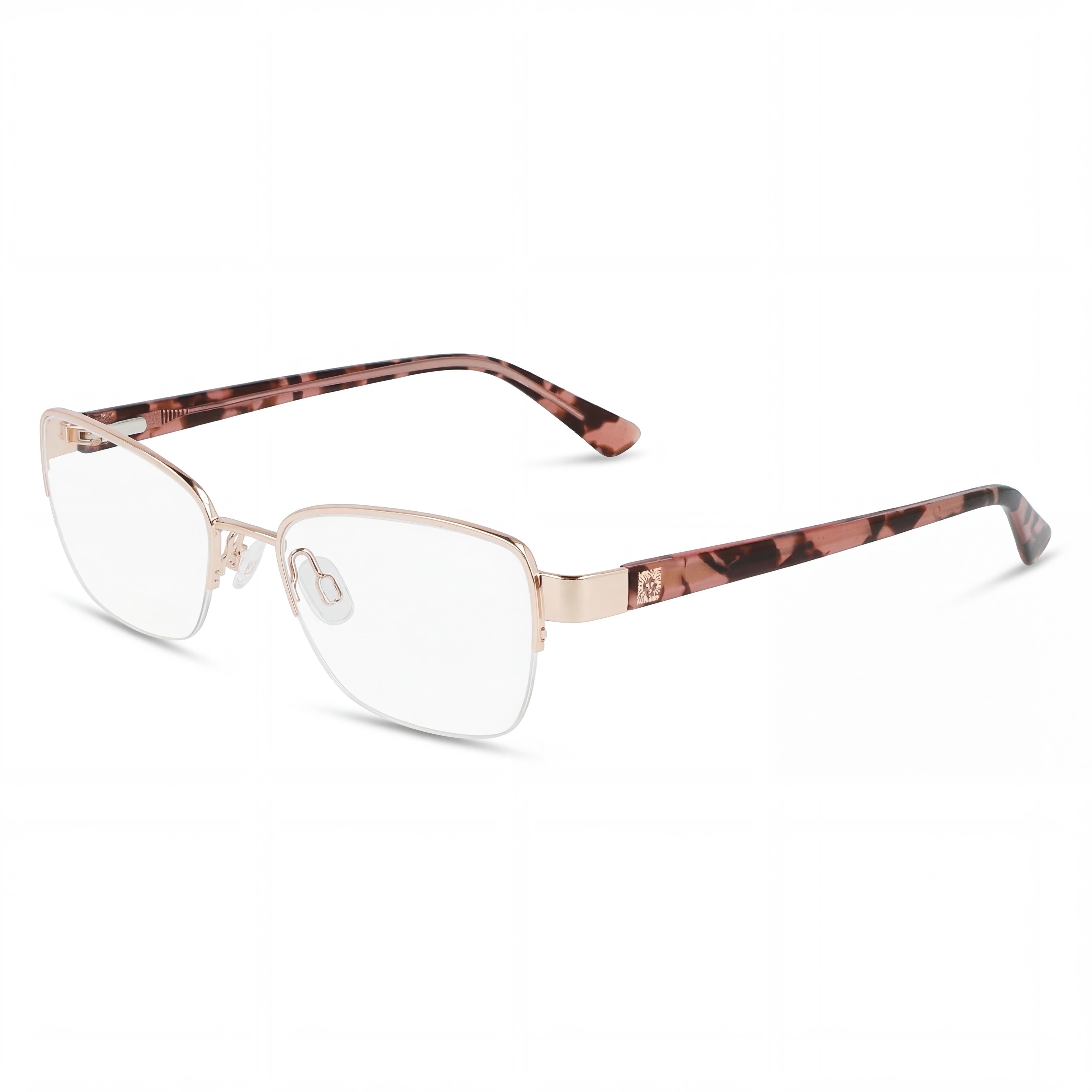 Anne Klein Ak5093 Men's Rose Gold Metal Frame Eyewear Clear Lens 51-17-140mm, Photo 1