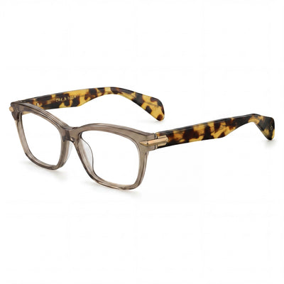 Rag & Bone Unisex Model Rnb3004 Plastic Grey Havana Frame Polycarbonate Lens Eyewear 52mm