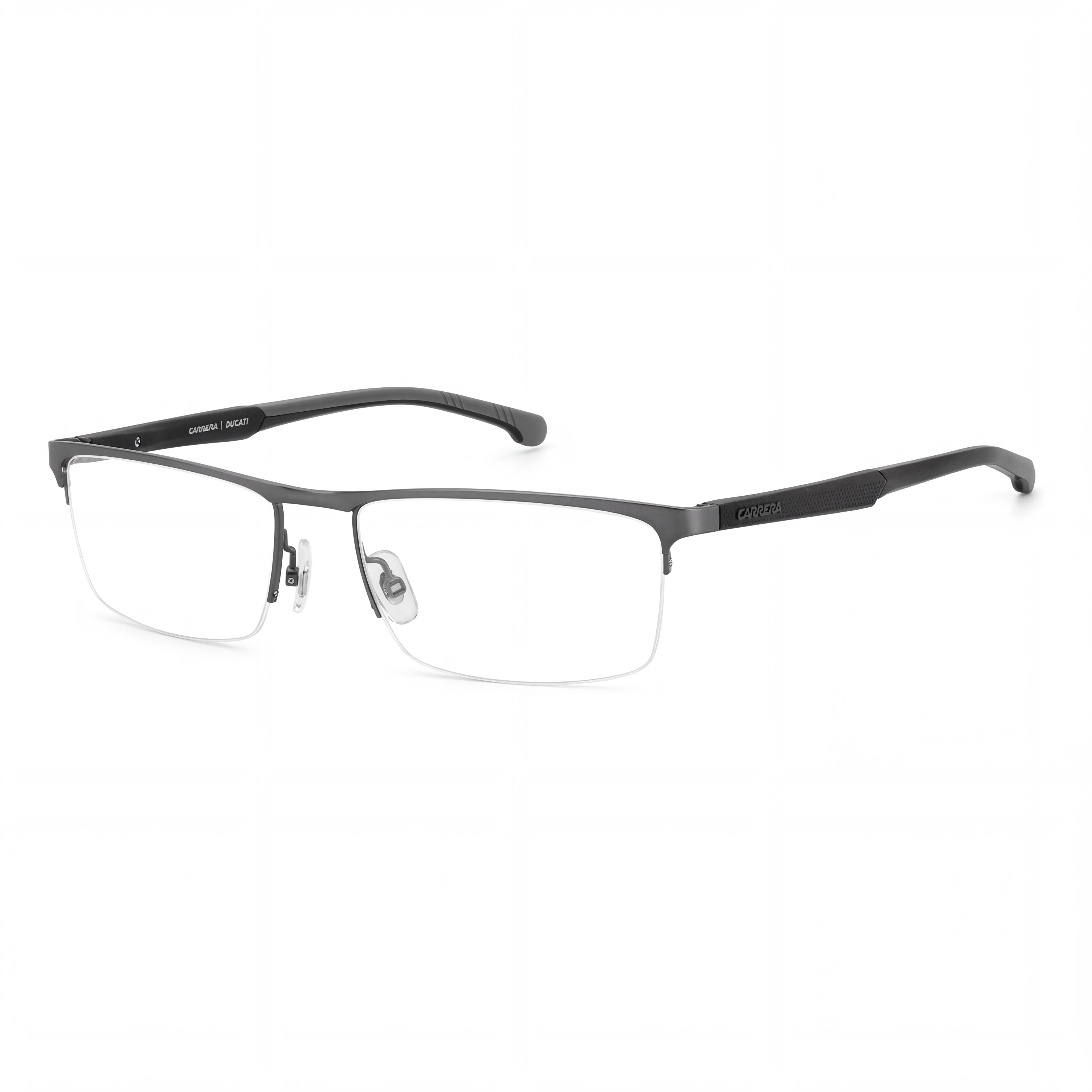 Gafas de sol unisex Carrera Carduc 009, montura de acero de aleación de rutenio negro, lentes de policarbonato, 55 mm, Photo 1