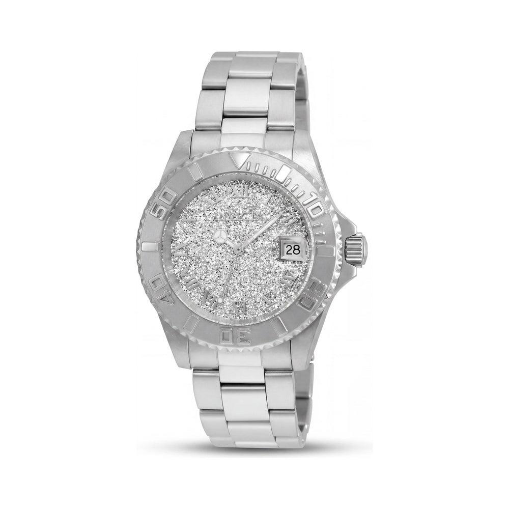 Invicta Reloj de cuarzo Angel 22708 para mujer, de acero inoxidable chapado en oro rosa, 40 mm, resistente al agua
