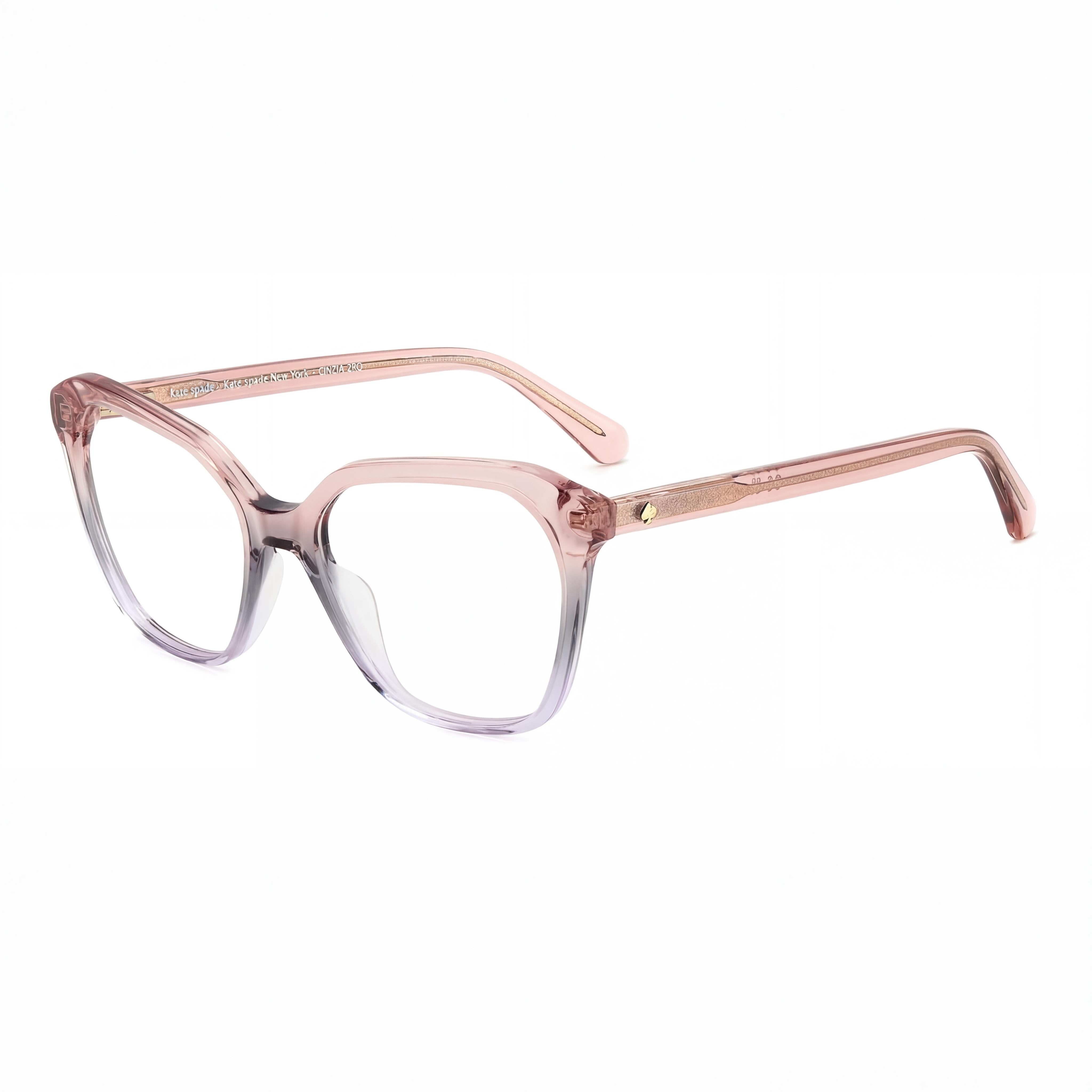 kate spade new york 1084772RO5317 Classic Women's Brown Lilac Ecological Oil Frame Non-Polarized Lenses Sunglasses 53mm, Photo 1