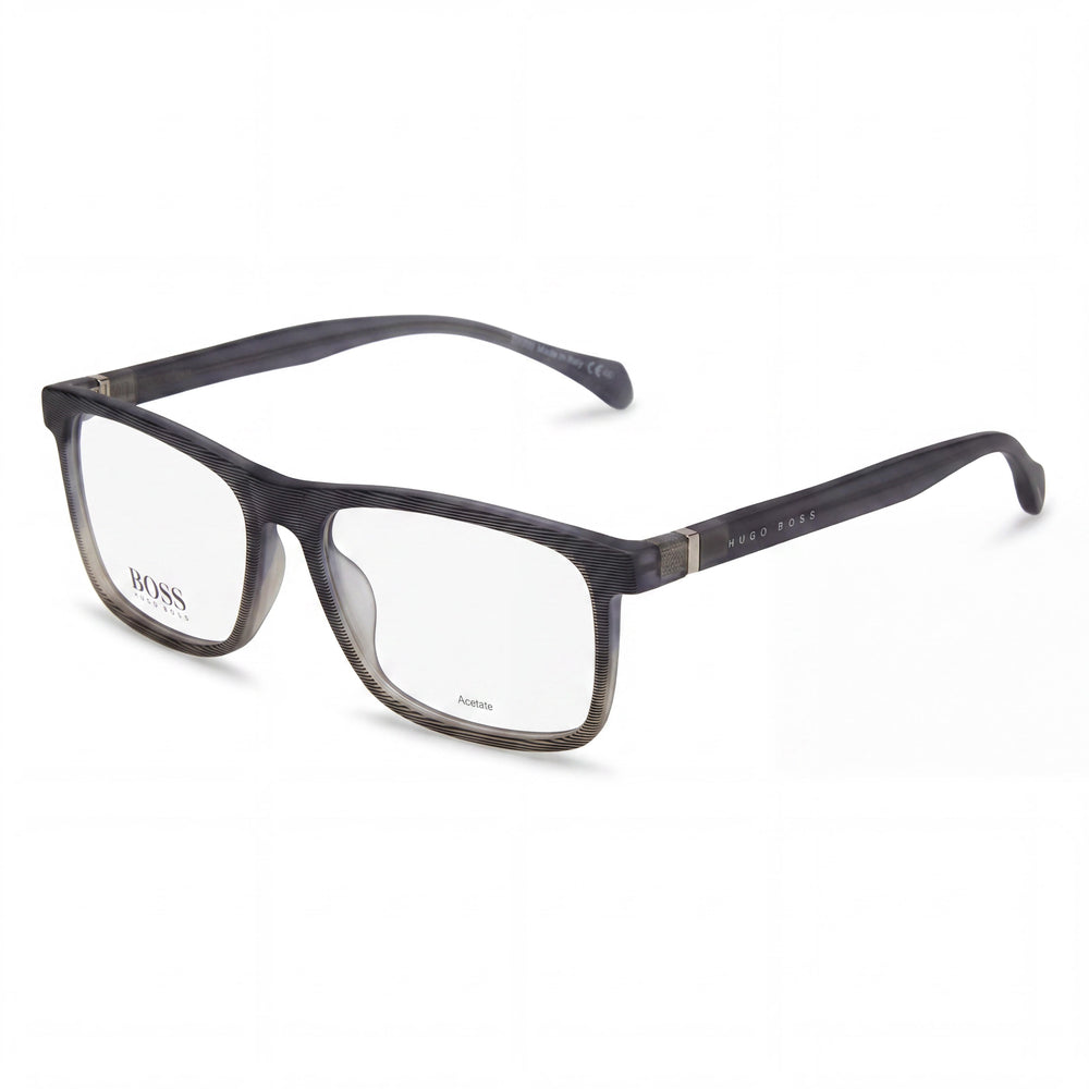 Gafas de sol de acetato Hugo Boss Systems Boss 1084/It para hombre, lentes de policarbonato no polarizadas, diseño gris y marrón, 56 mm