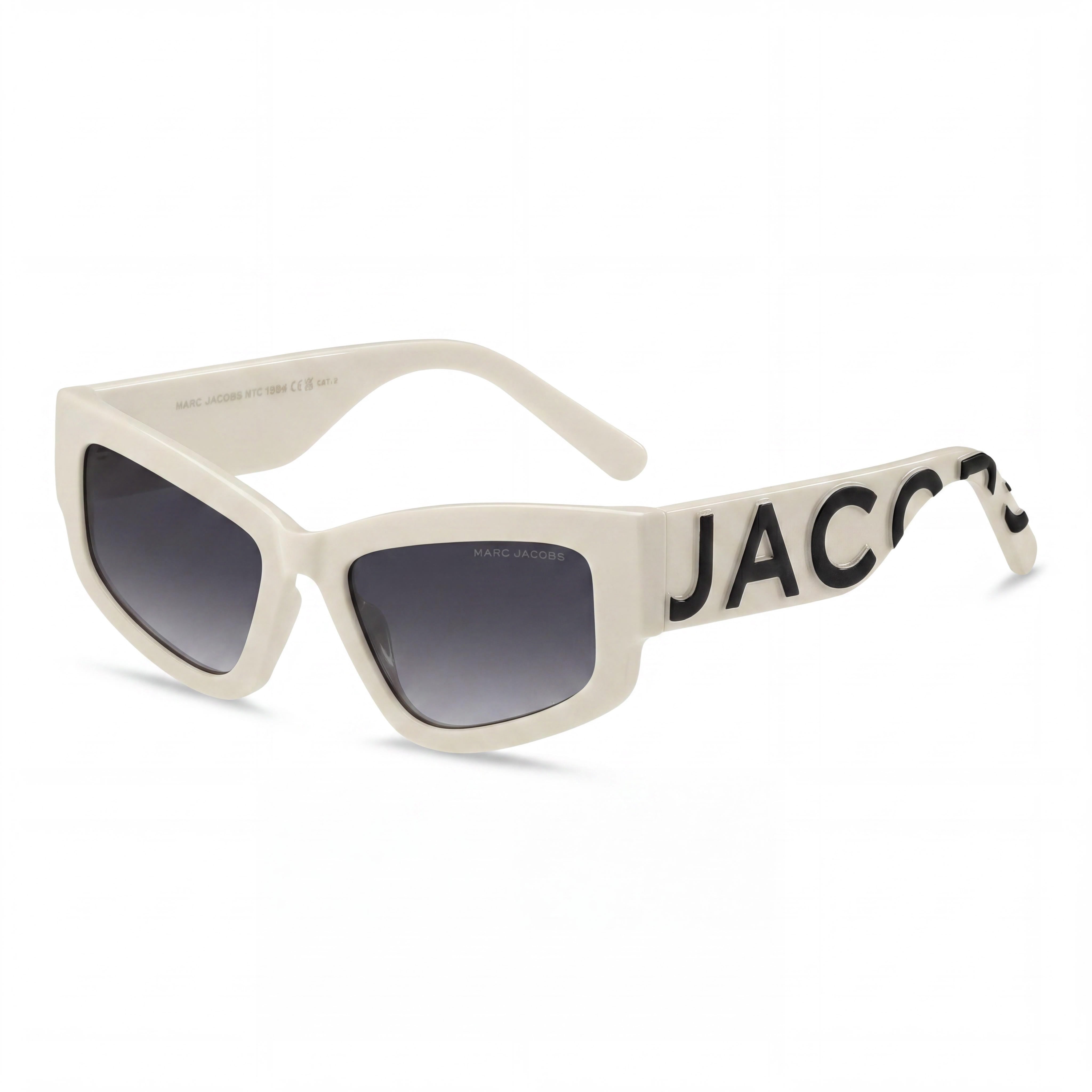 Marc Jacobs MARC 796/S Men's Casual Polyamide Frame Beige Black Dark Grey Shaded Non-Polarized 55mm Sunglasses, Photo 1