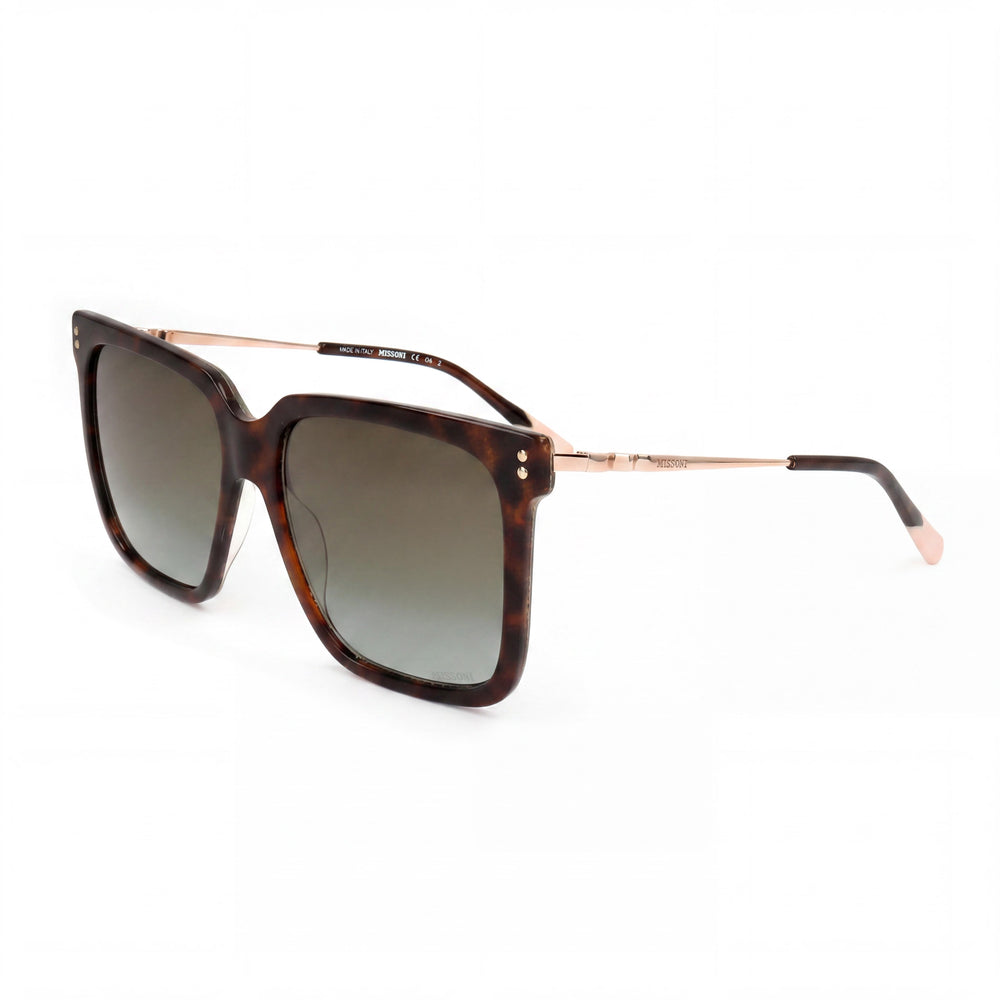 M Missoni Classic Women's Multi-coloured Acetate UV Protection Sunglasses 57mm