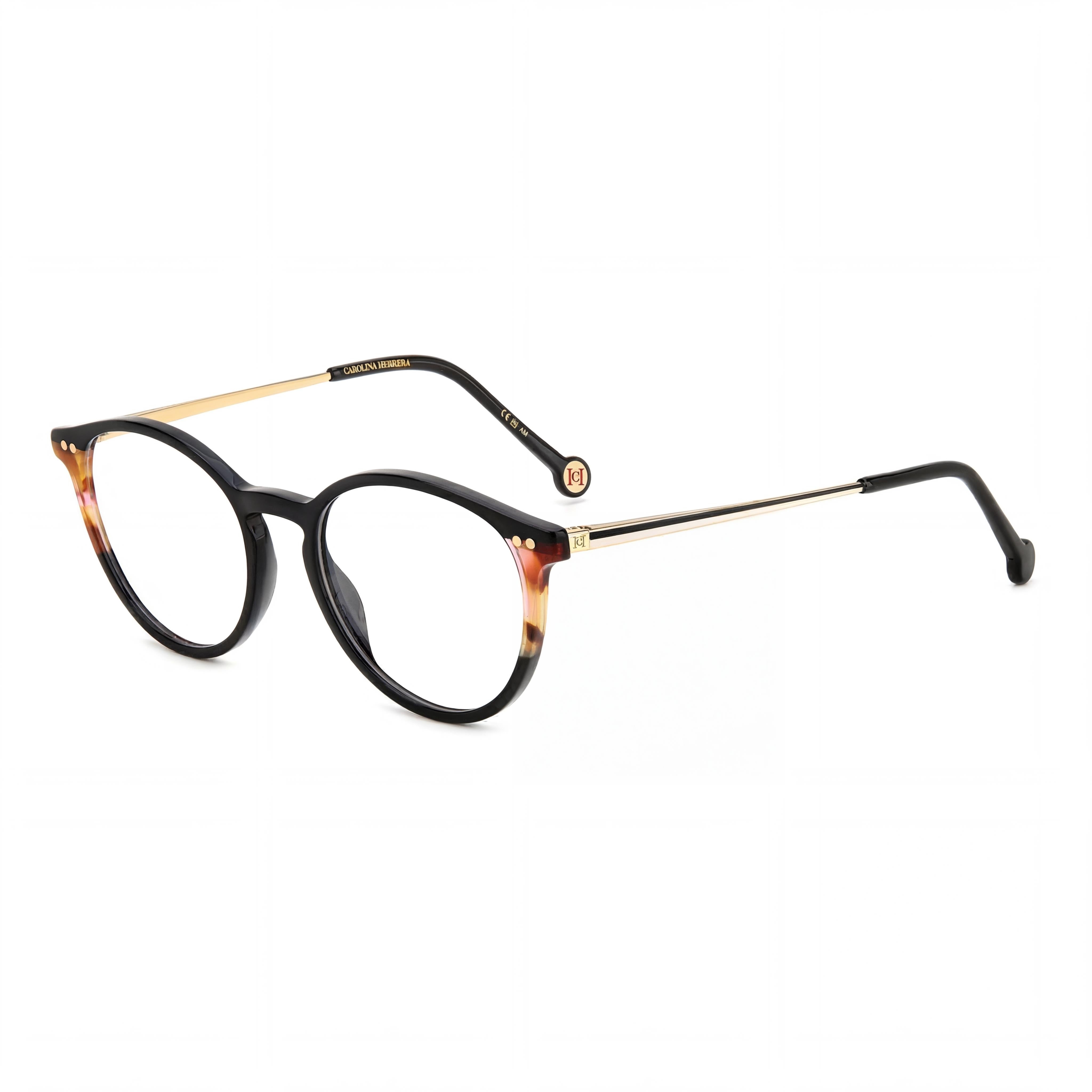Carolina Herrera HER 0166 Gafas de sol unisex de magnesio multicolor no polarizadas, lentes negras de La Habana, patilla de 145 mm, Photo 1