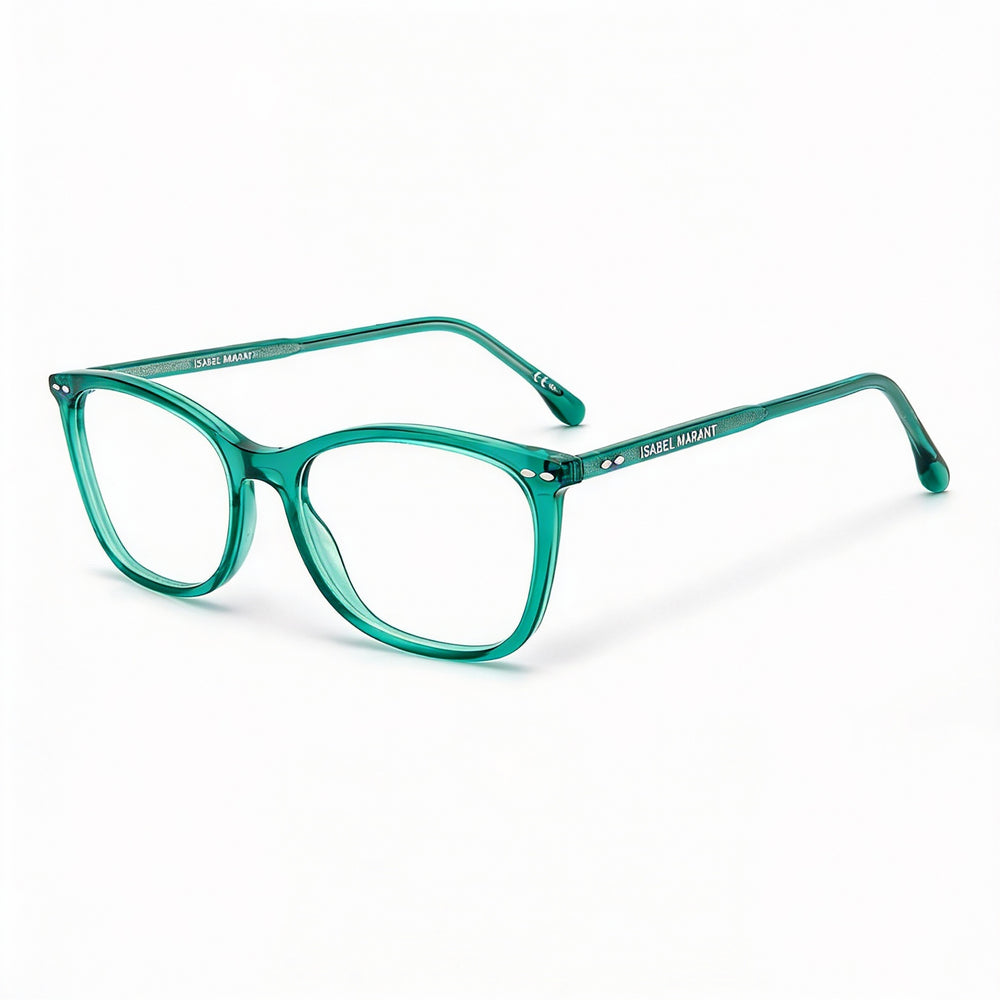 Gafas de sol Isabel Marant Im 0025 para mujer, modernas, de policarbonato, color verde azulado, 53 mm
