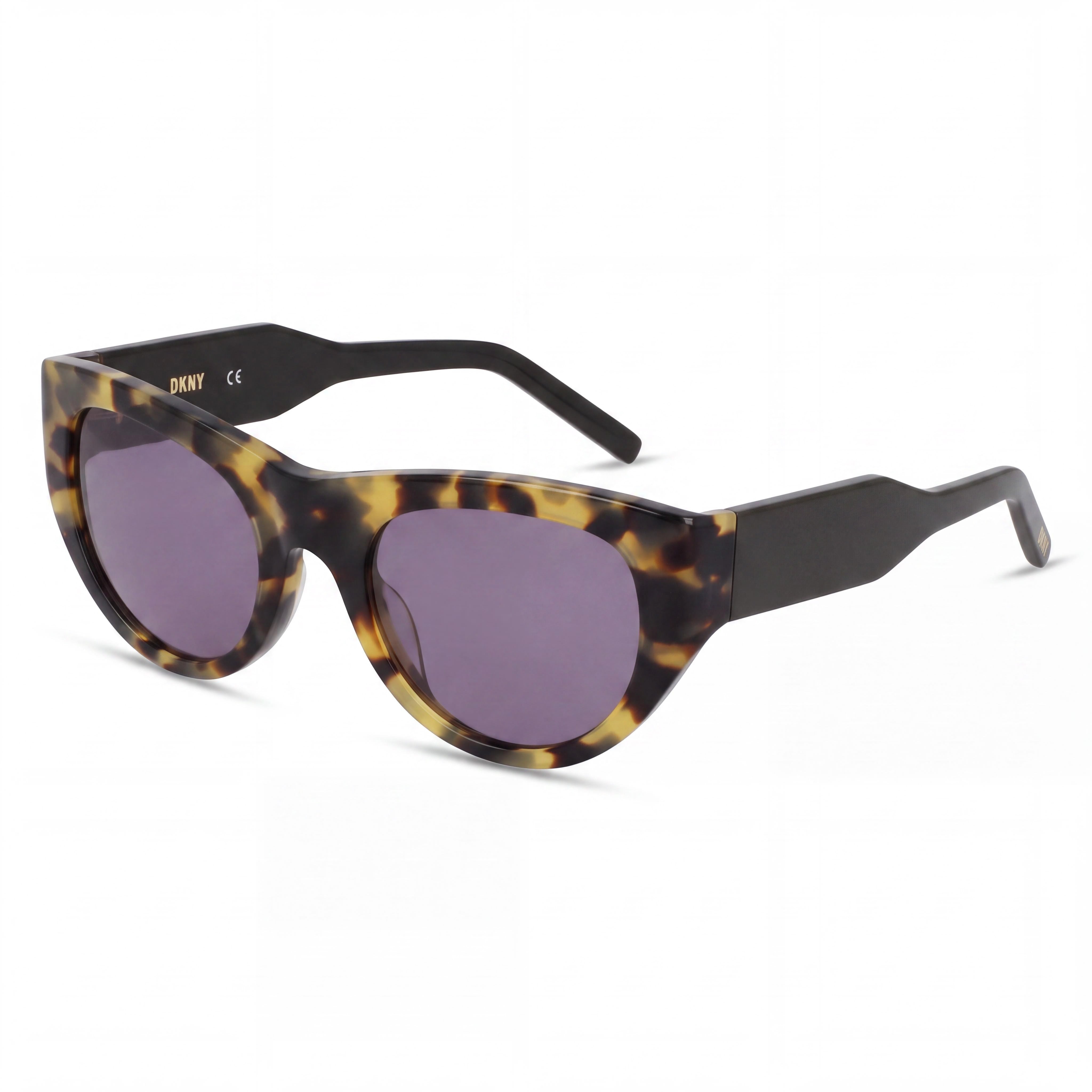 DKNY Dk550s Gafas de sol Tokyo Tortoise para mujer con montura de plástico y lentes de plástico con protección UV de 53 mm, Photo 1