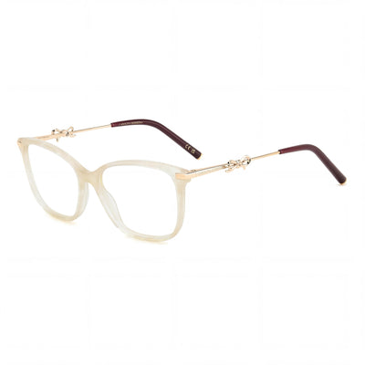 Carolina Herrera Contemporary Women’s White Marble Ecological Oil Frame Non-Polarized Multicolor Lens 55mm Sunglasses